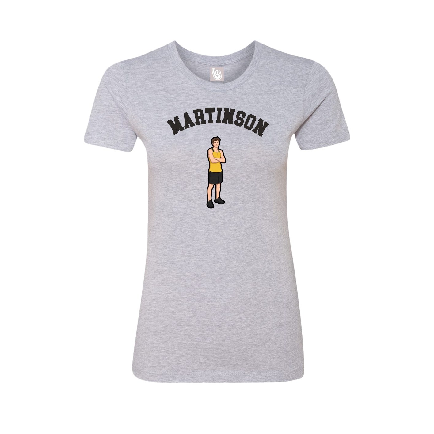 Womens Tee — Shirsey Arch in Grey