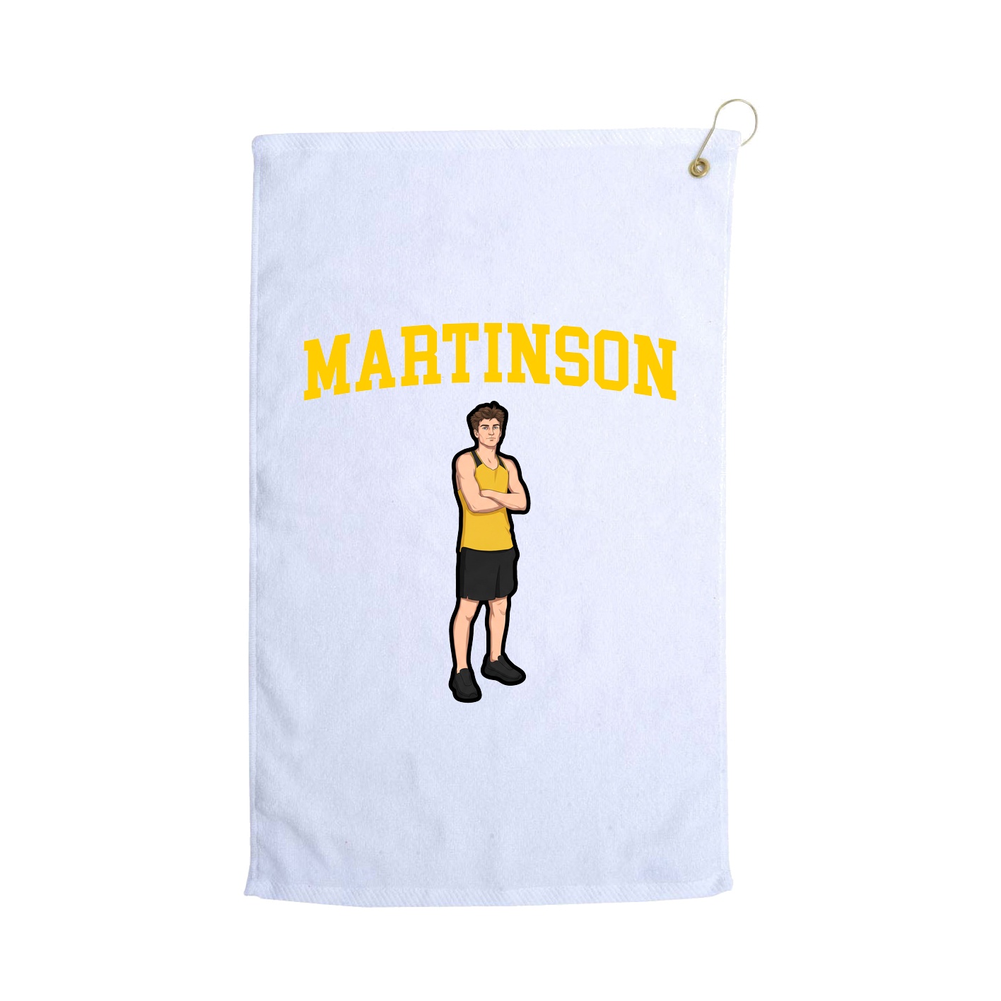 Golf Towel — Shirsey in White