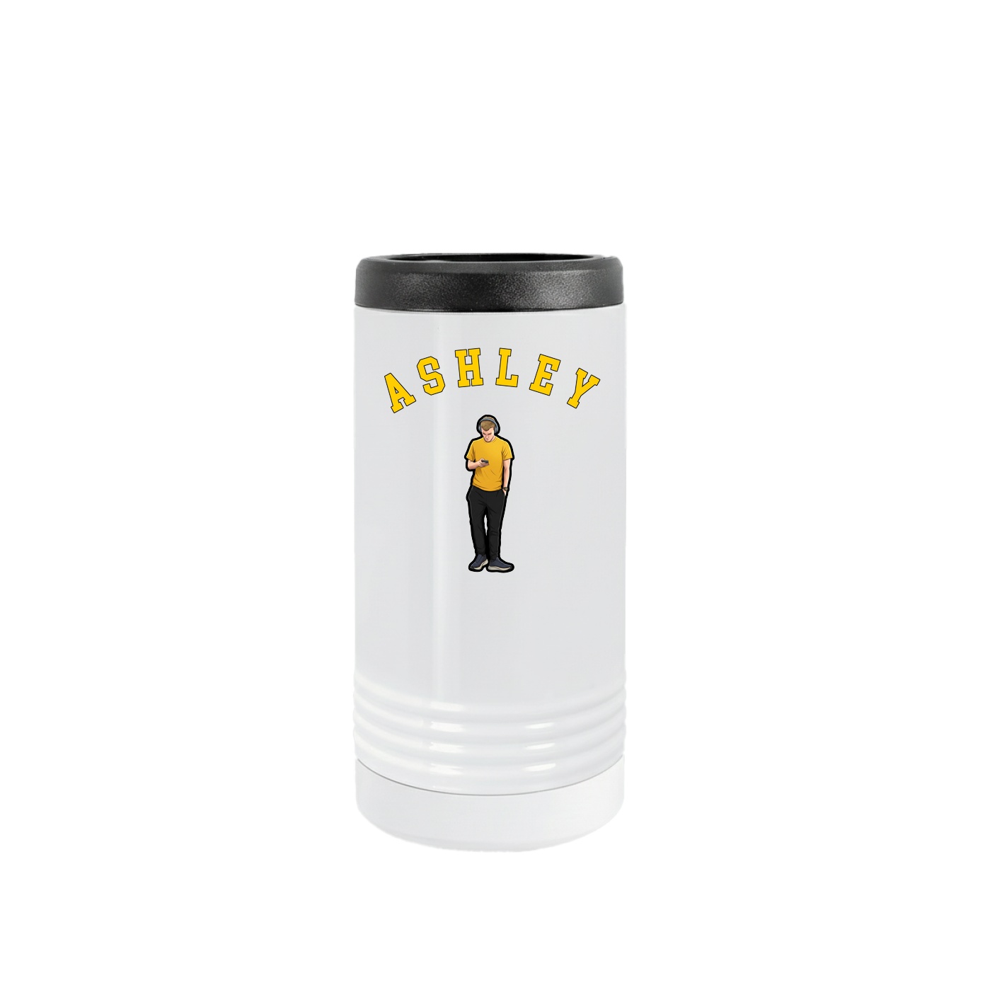 Slim Beverage Holder — Shirsey Arch in White