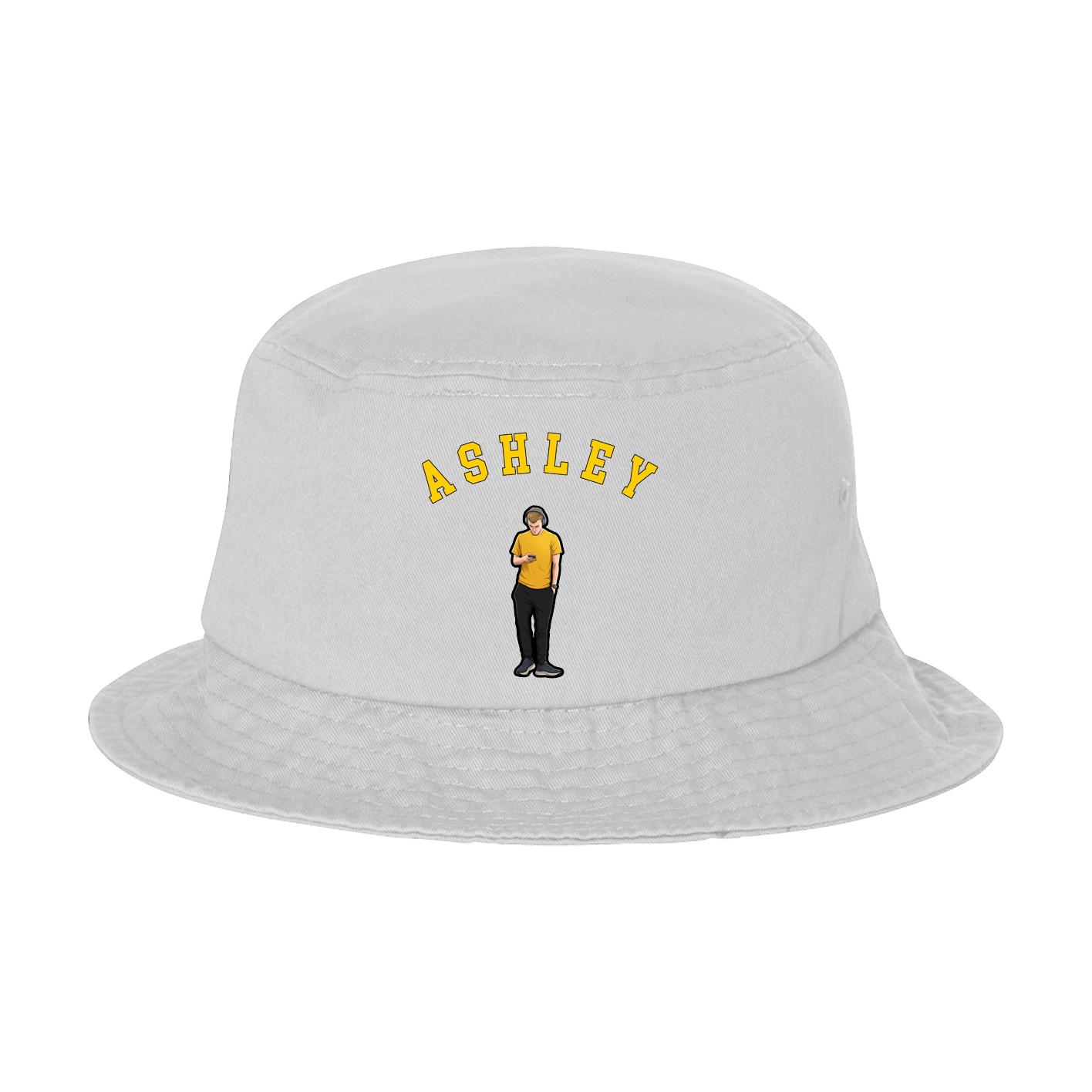 Bucket Cap — Shirsey Arch in White