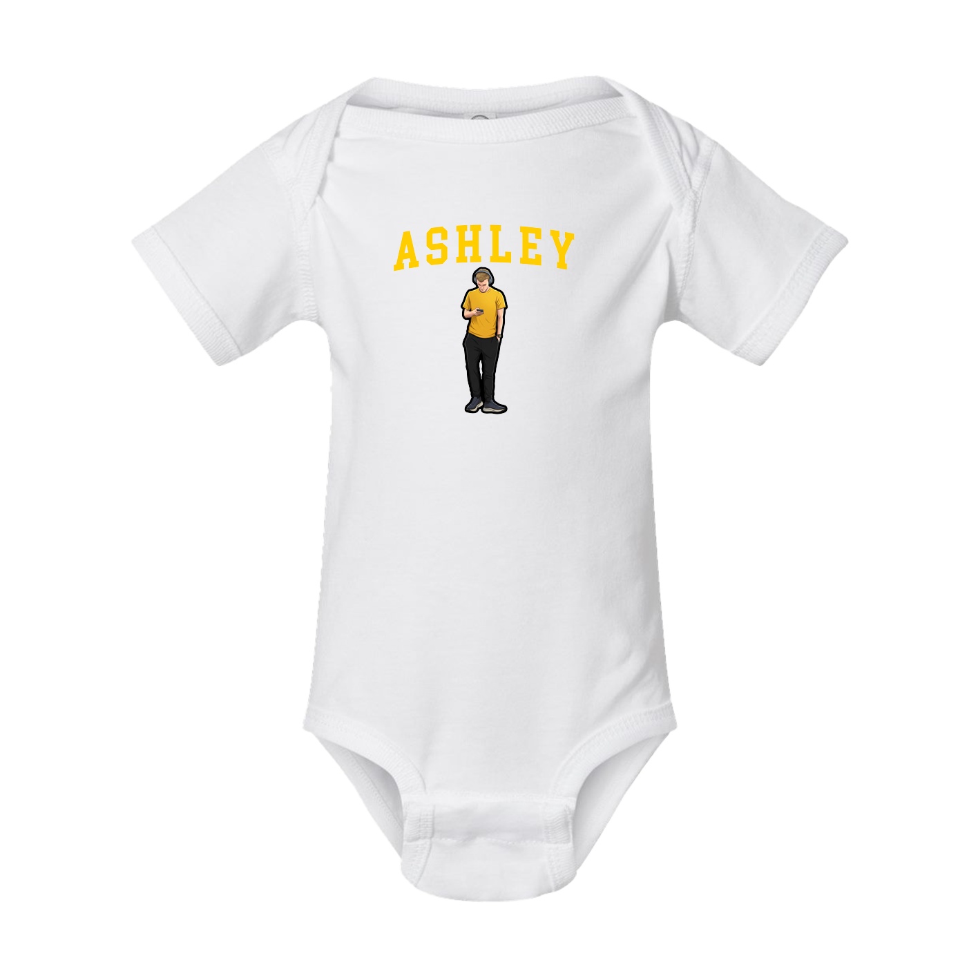 Baby Onesie — Shirsey in White