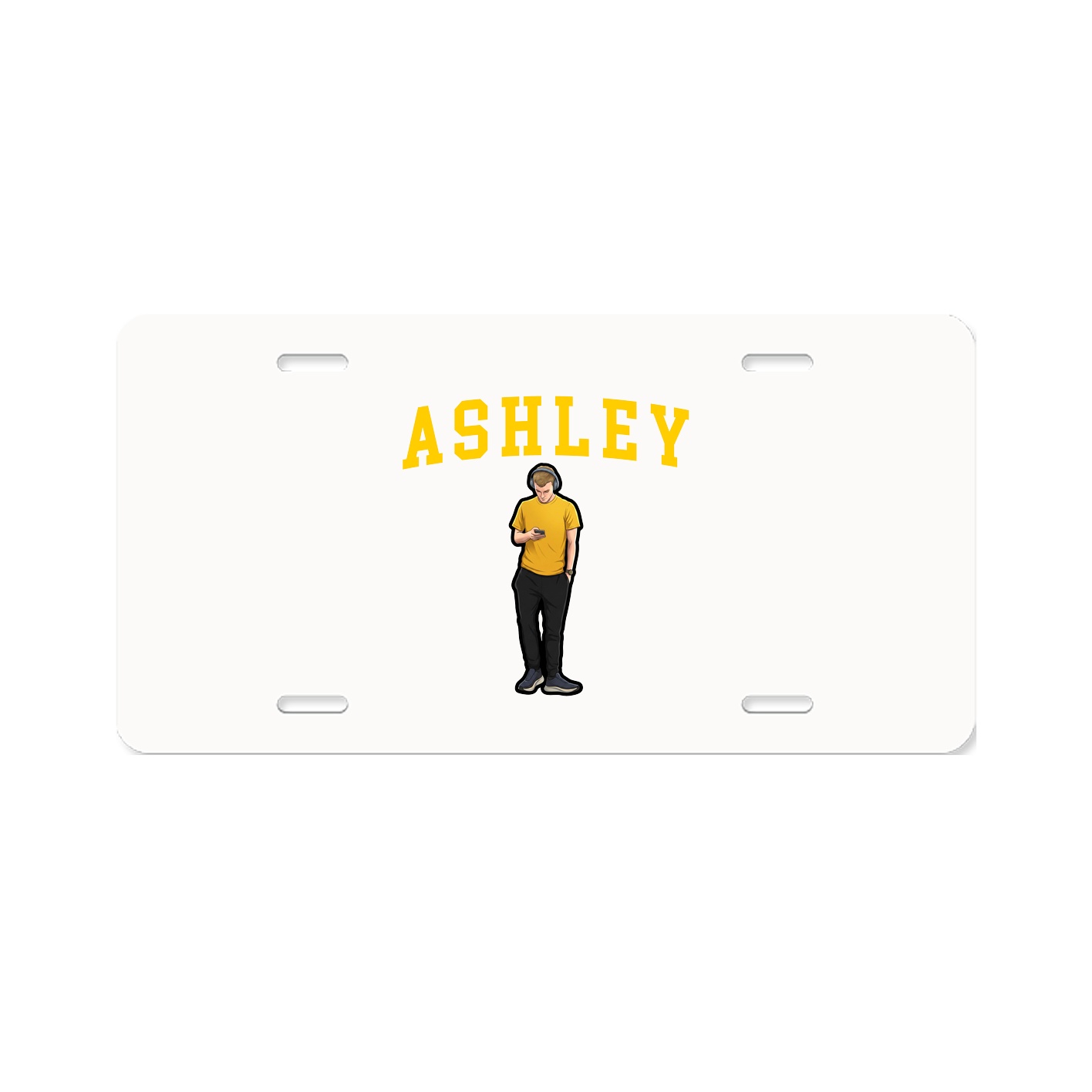 License Plate — Shirsey in Classic
