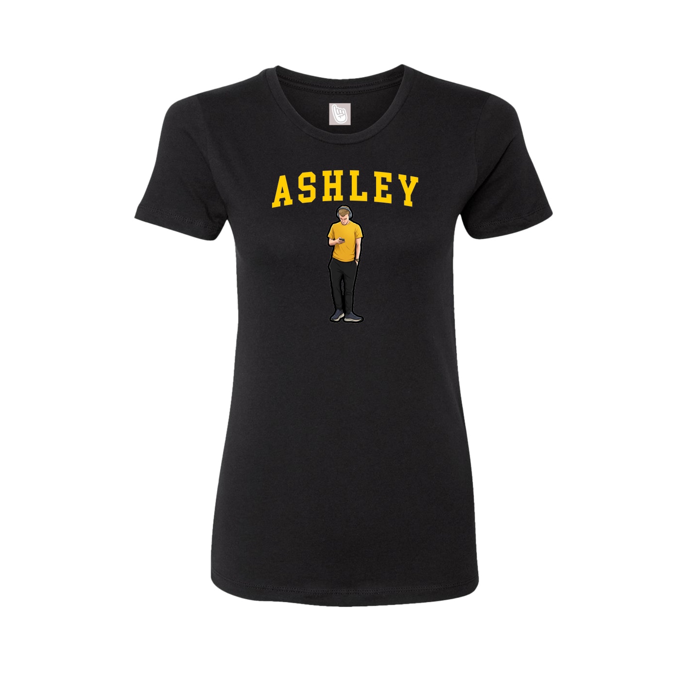 Womens Tee — Shirsey in Black