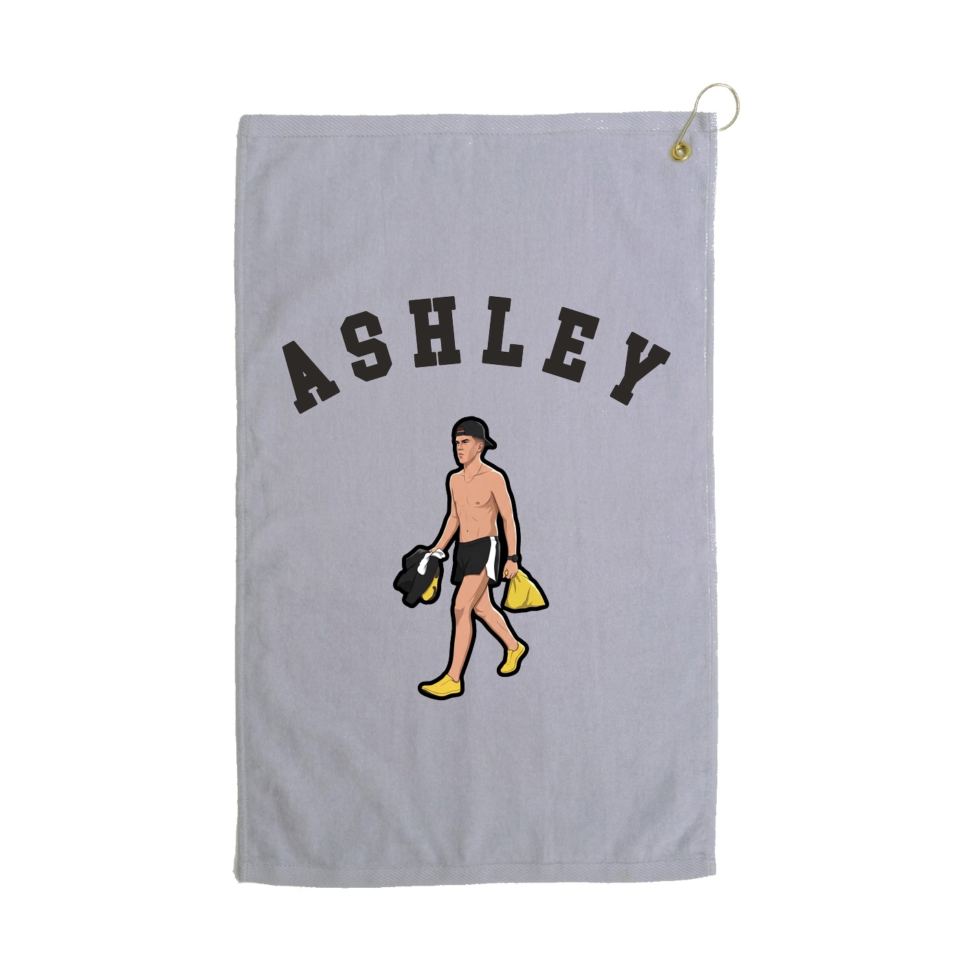Golf Towel — Shirsey Arch in Grey