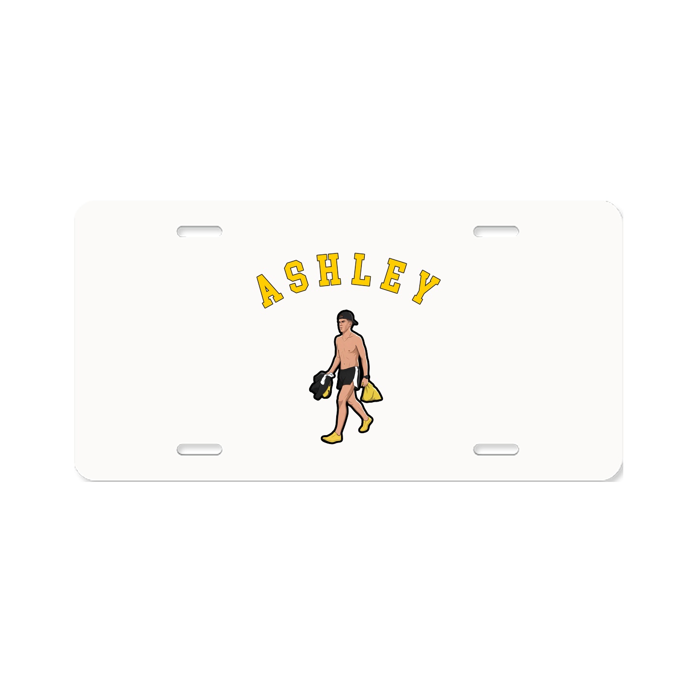 License Plate — Shirsey Arch in Classic