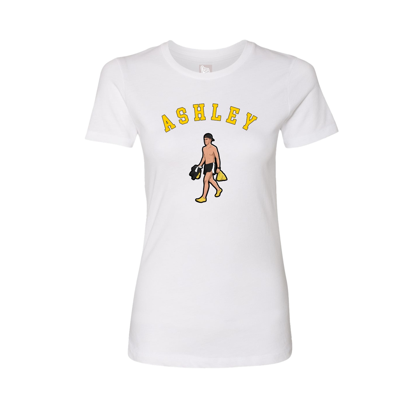 Womens Tee — Shirsey Arch in White