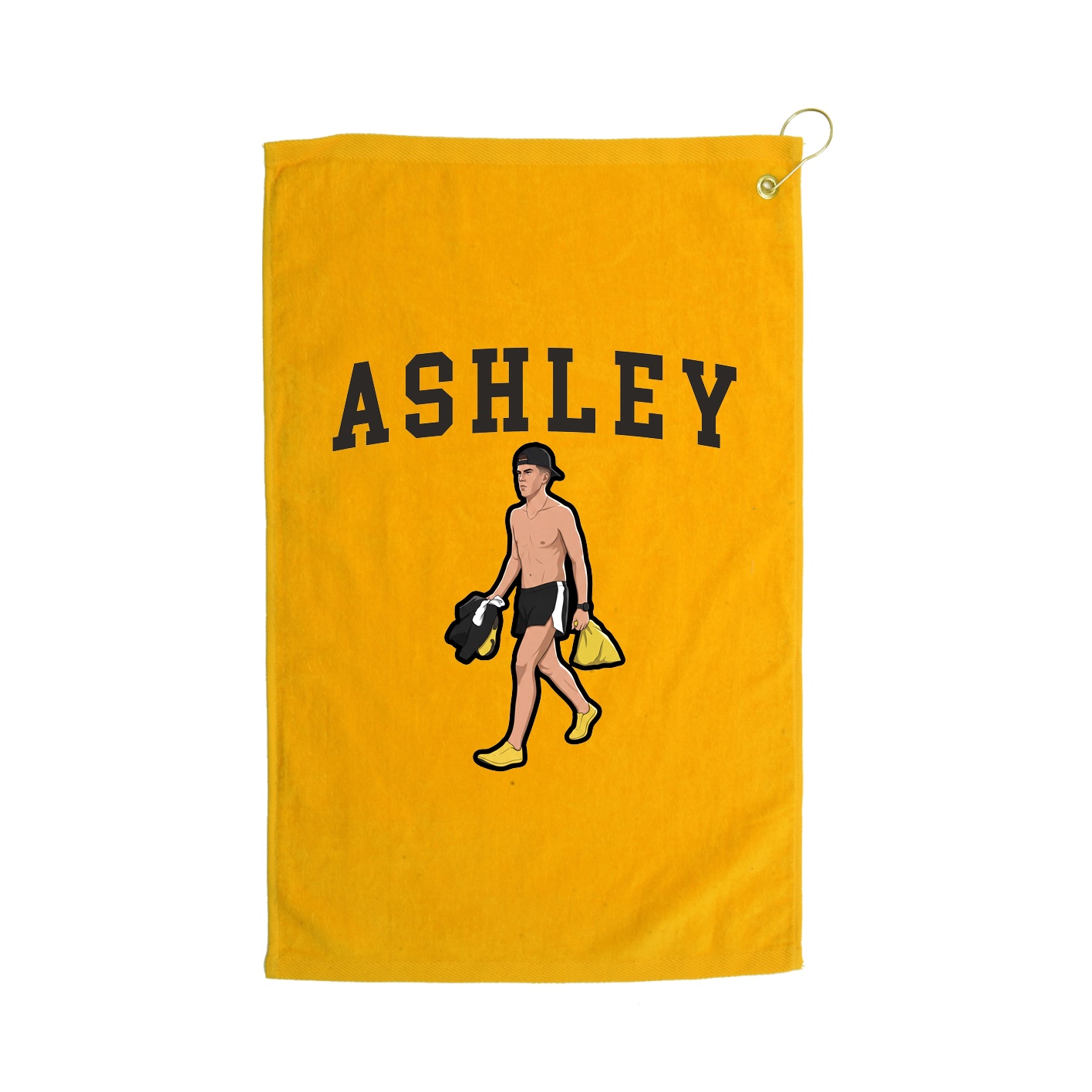 Golf Towel — Shirsey in Gold