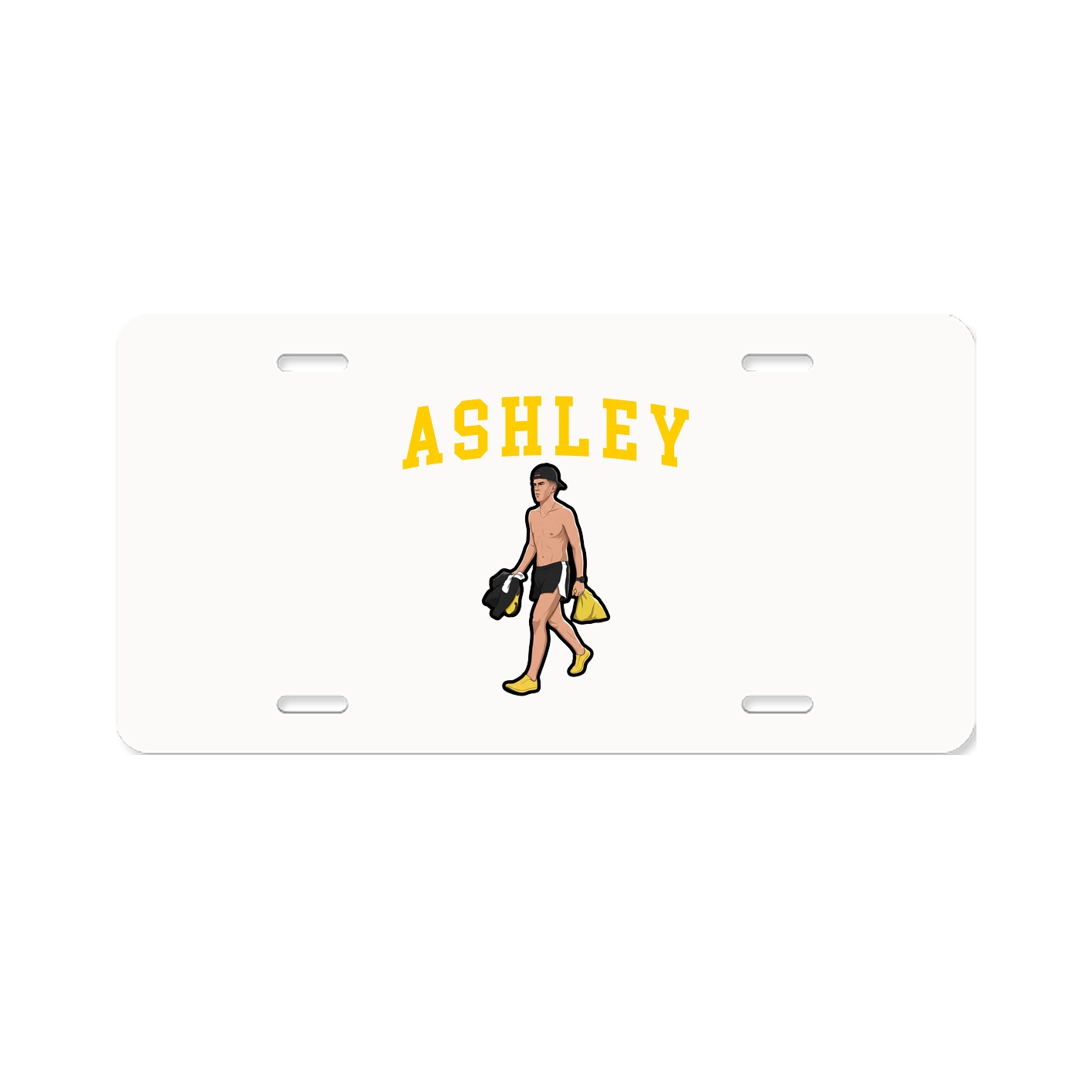 License Plate — Shirsey in Classic
