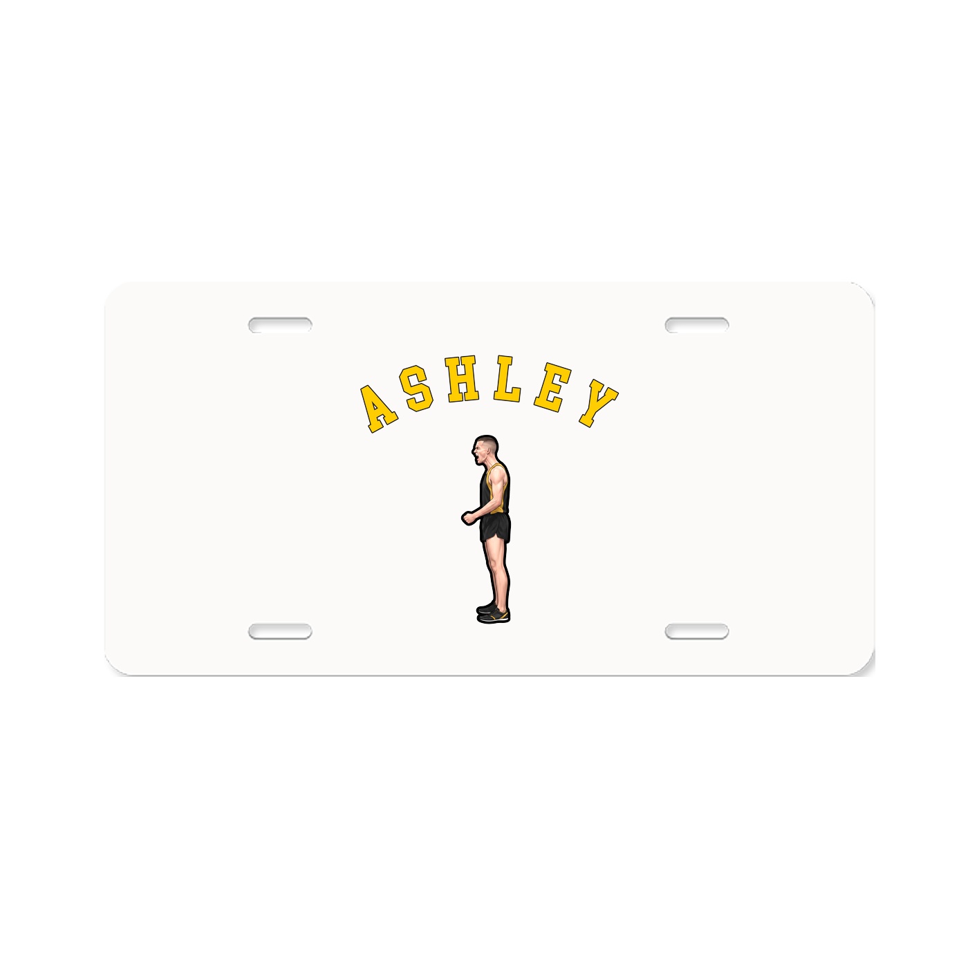 License Plate — Shirsey Arch in Classic