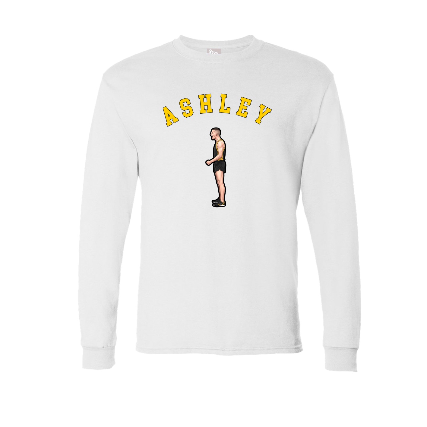 Long Sleeve Tee — Shirsey Arch in White