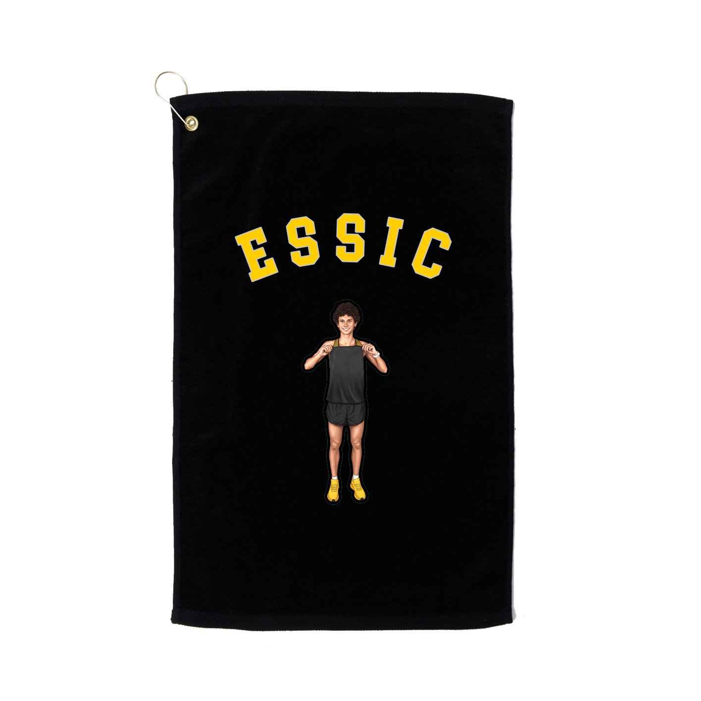 Golf Towel — Shirsey Arch in Black