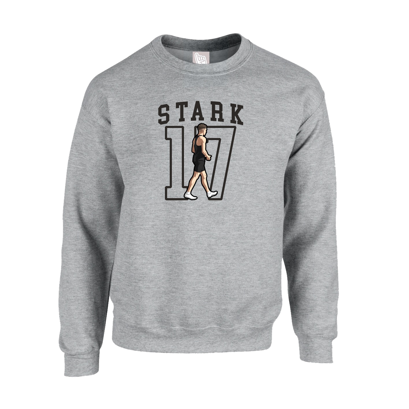 Fleece Crew — Shirsey in Grey