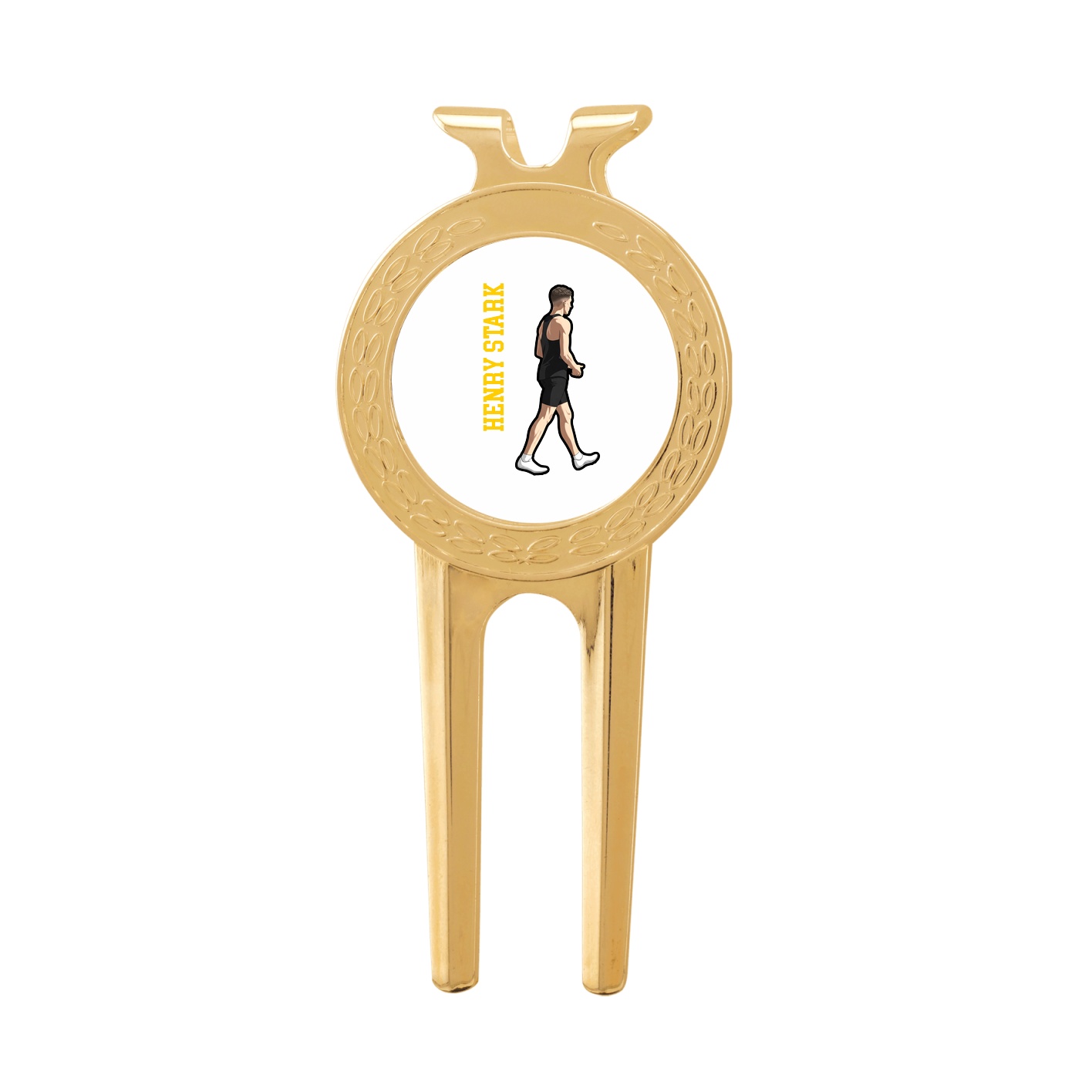 Divot Tool with Ball Marker — Name Vertical in Classic