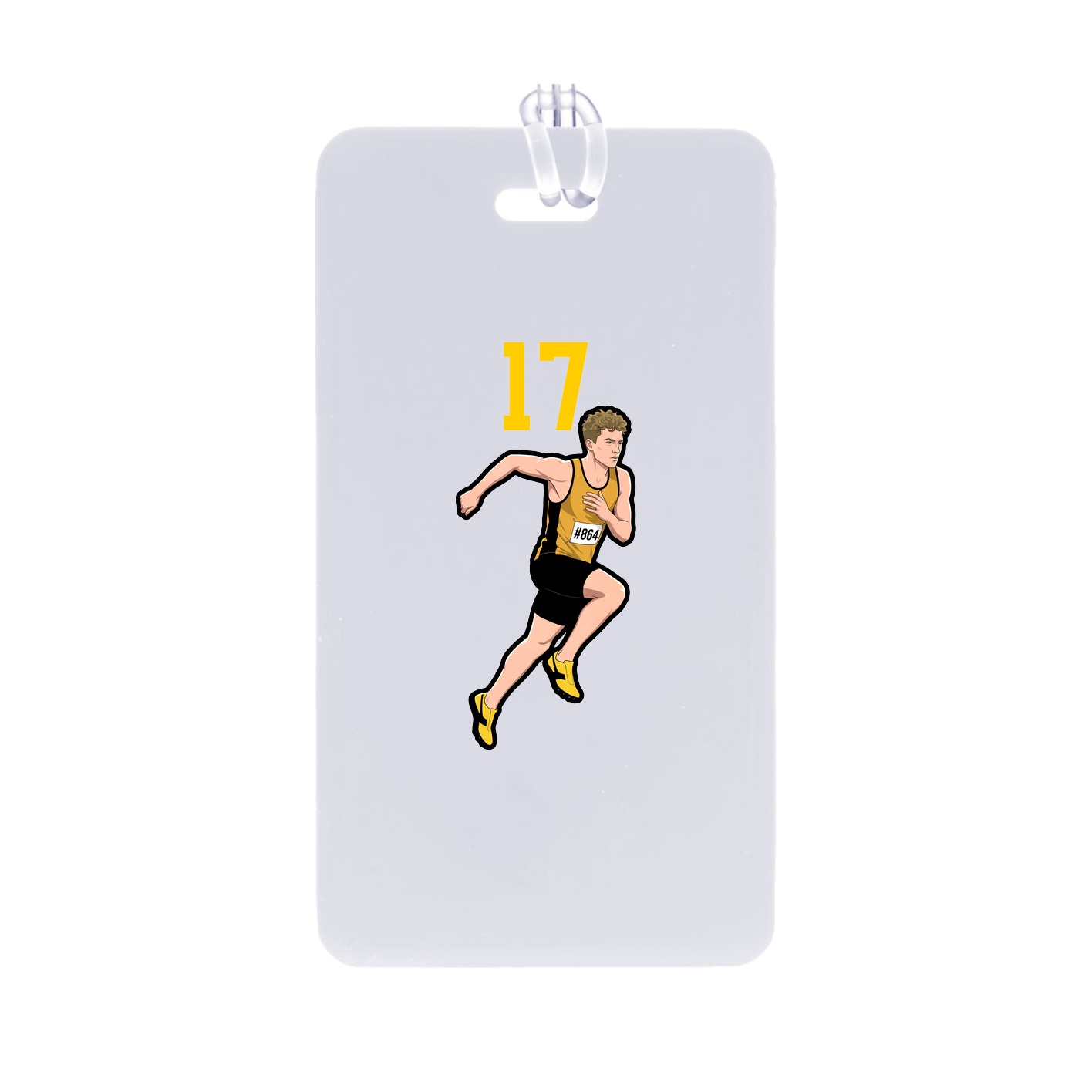 Bag Tag — Number Top in Classic