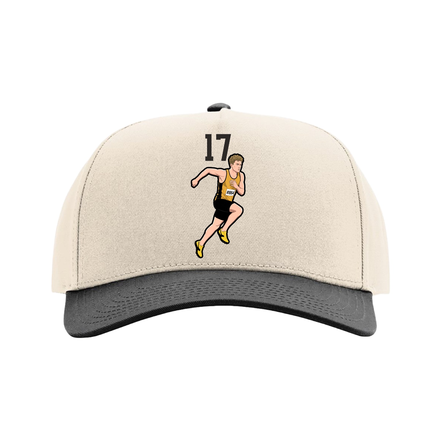 Full Fabric Five-Panel Champ Cap
