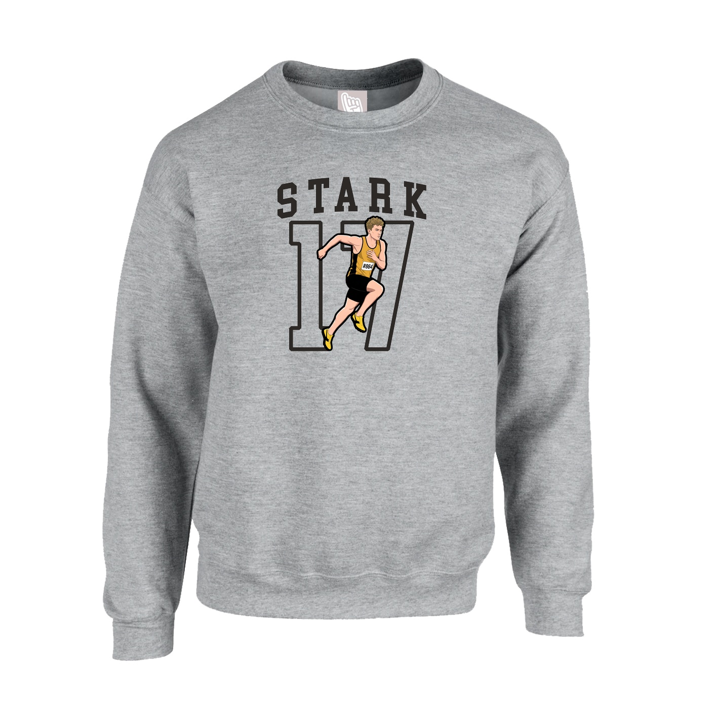 Fleece Crew — Shirsey in Grey