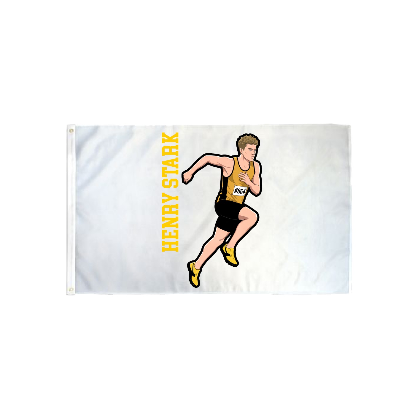 3x5 Flag — Name Vertical in Classic
