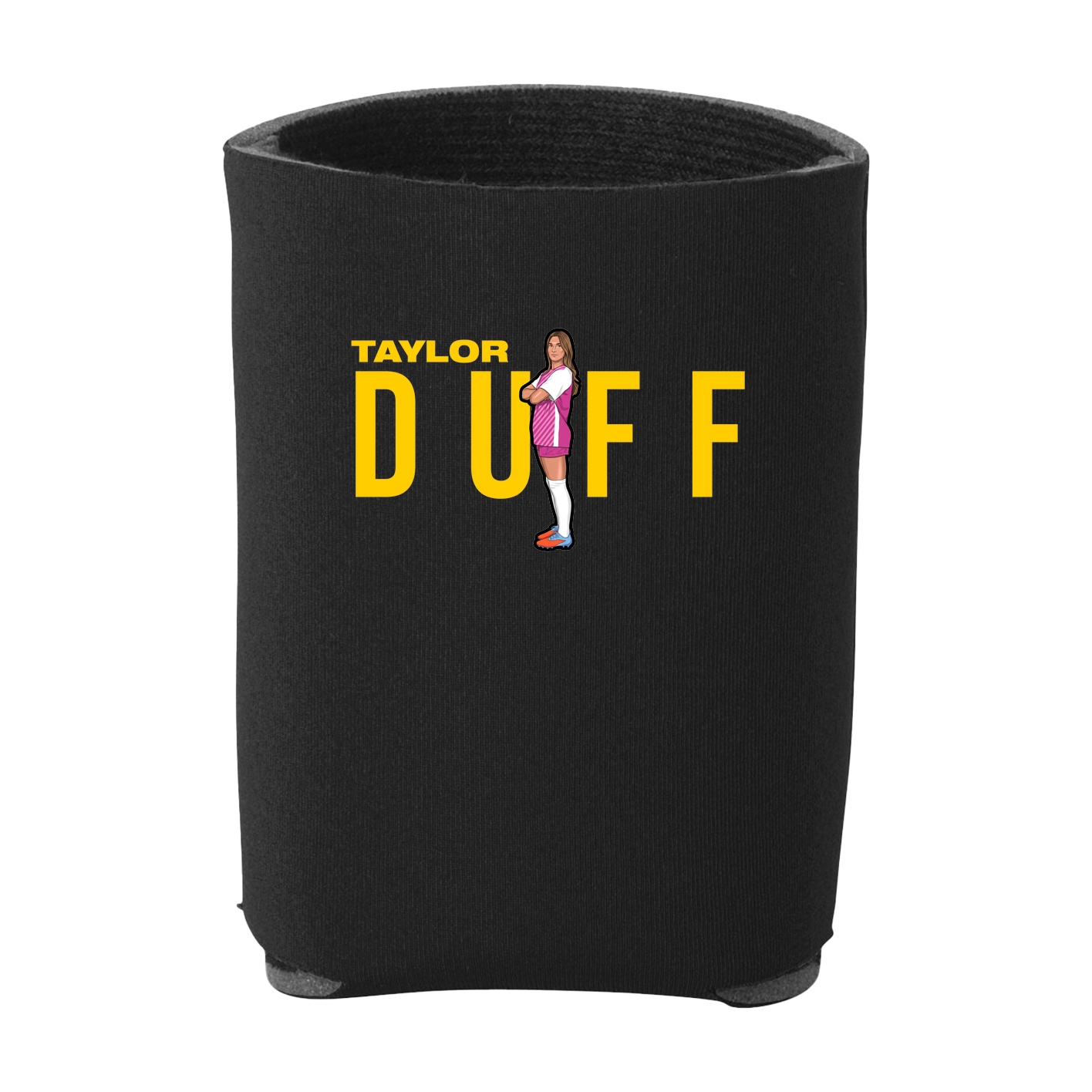Can Holder — Player Name in Black