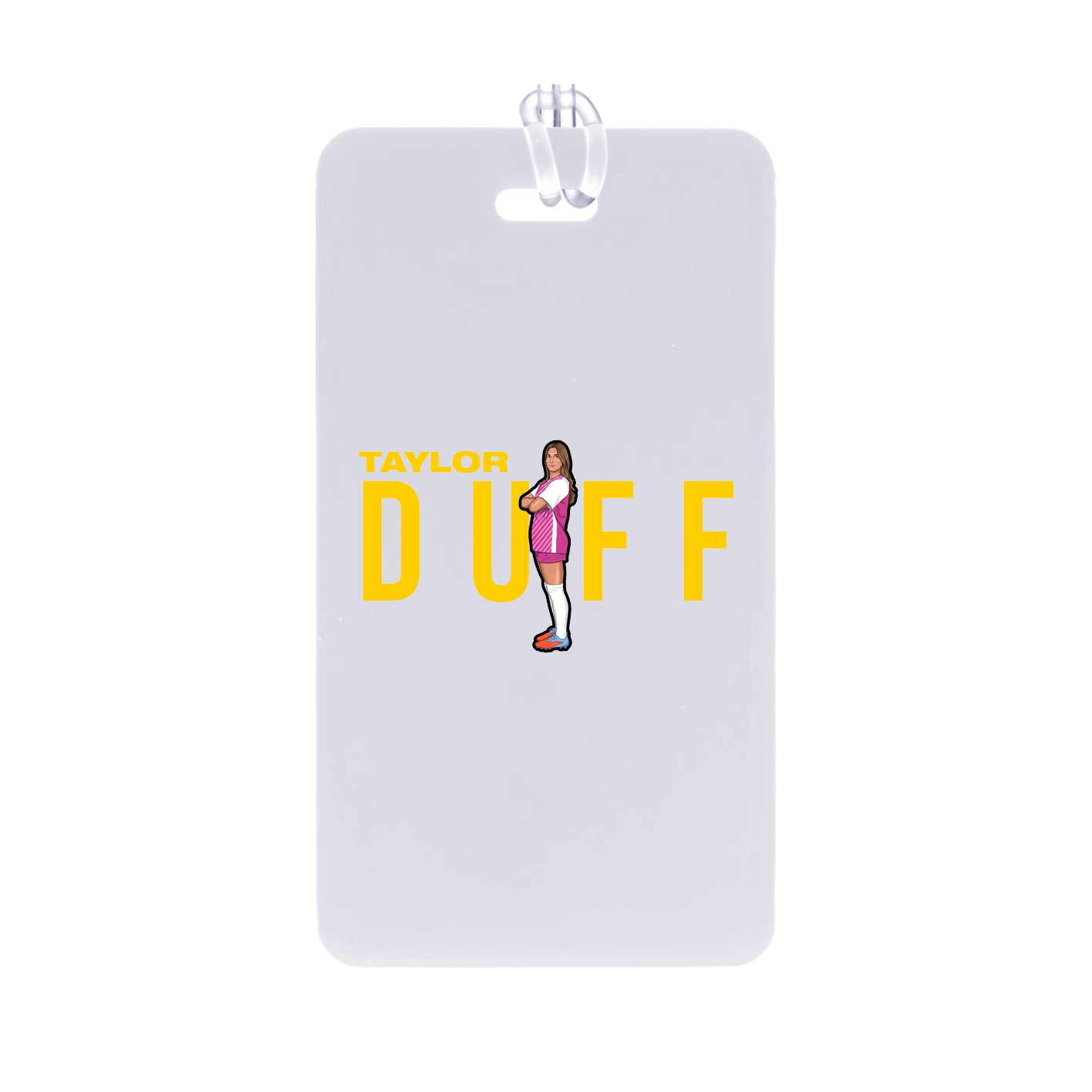Bag Tag — Player Name in Classic