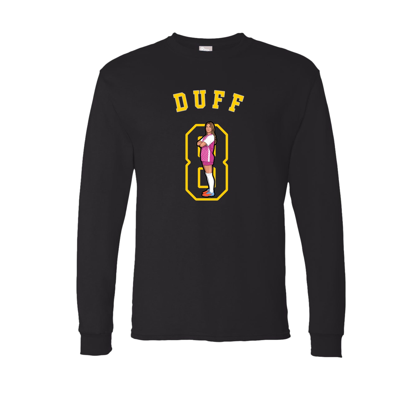 Long Sleeve Tee — Shirsey Arch in Black