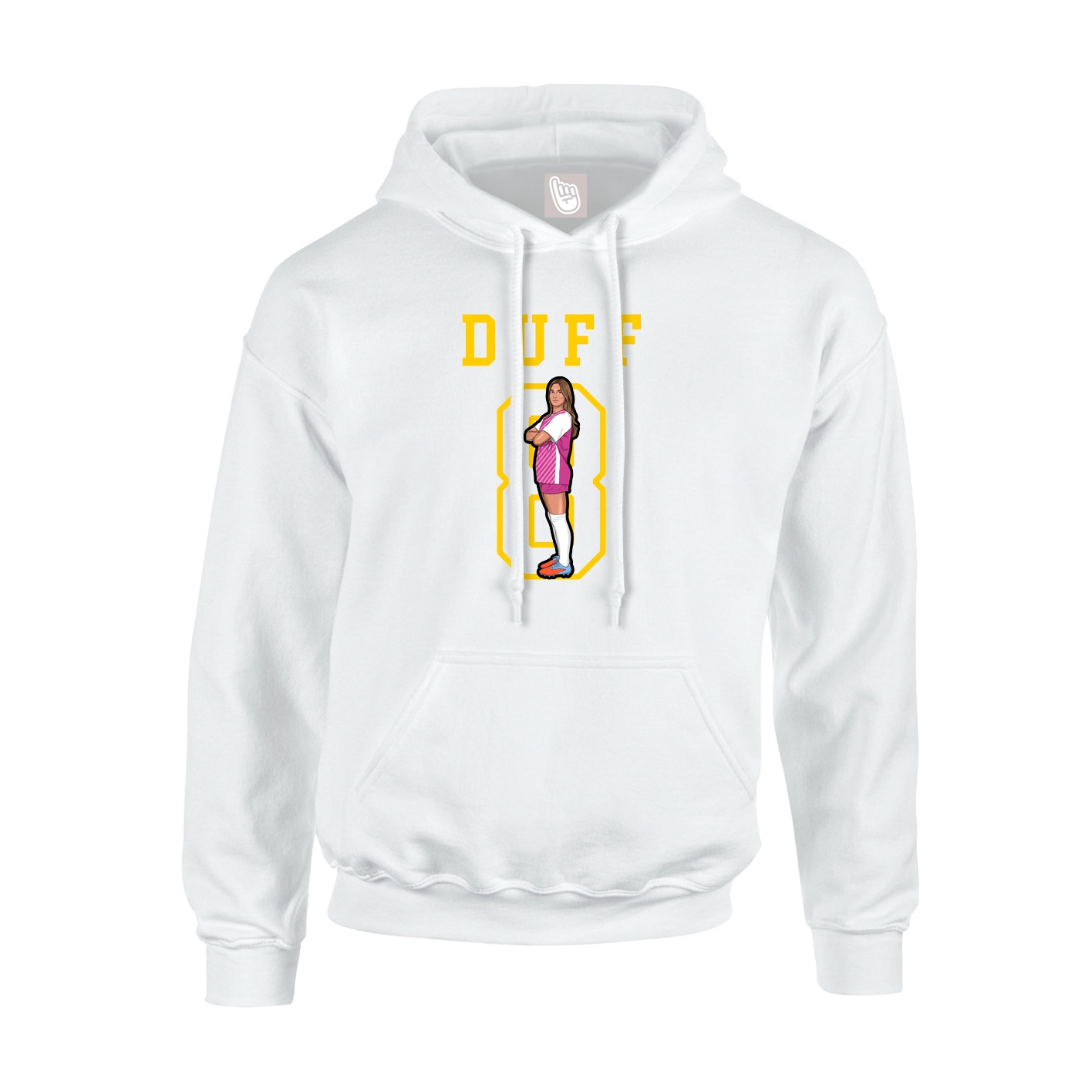 Youth Hoodie — Shirsey in White