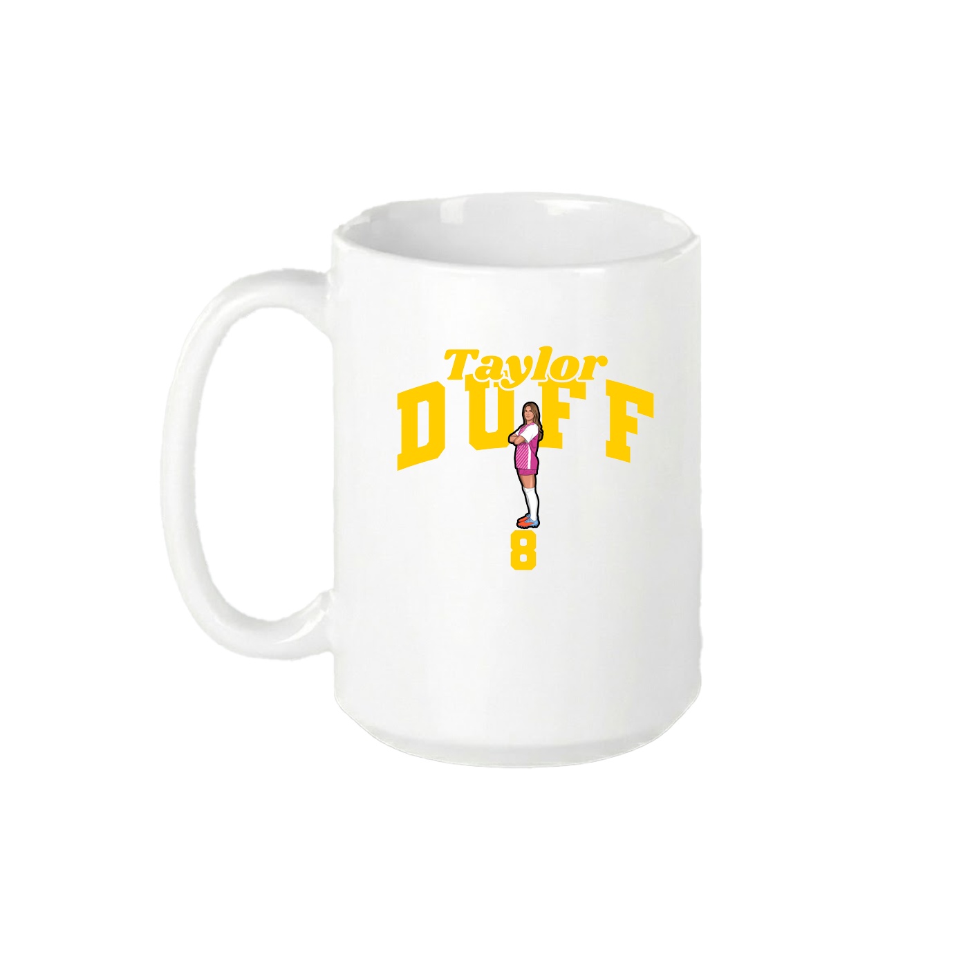 15oz Coffee Mug — Signature Arch in White