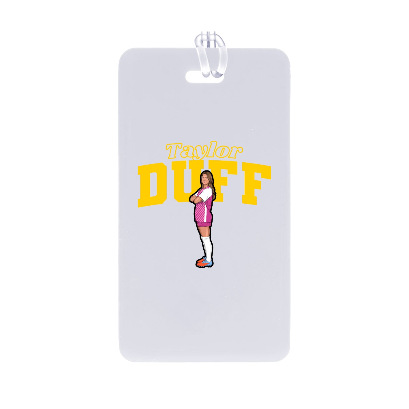 Bag Tag — Name Arch in Classic