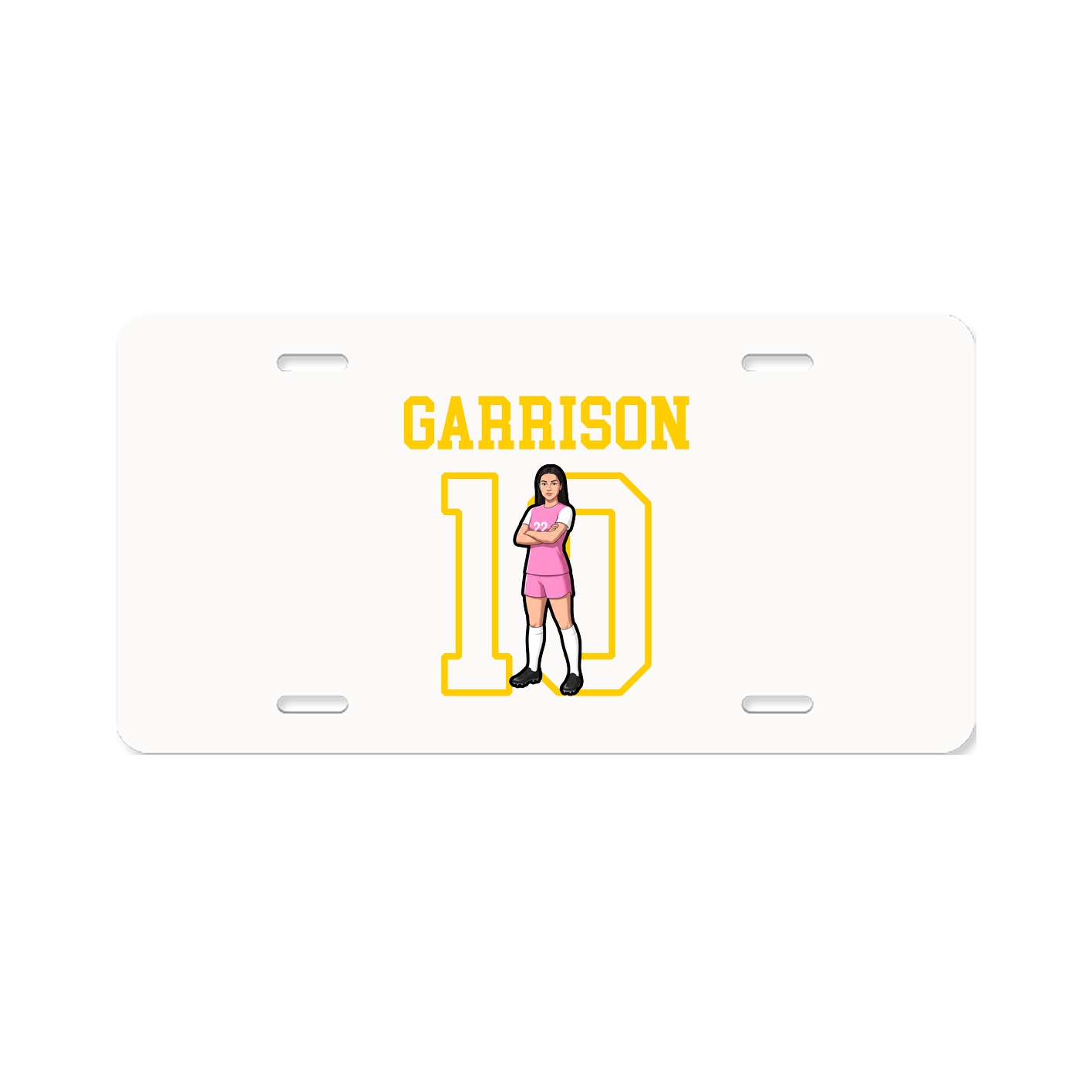 License Plate — Shirsey in Classic