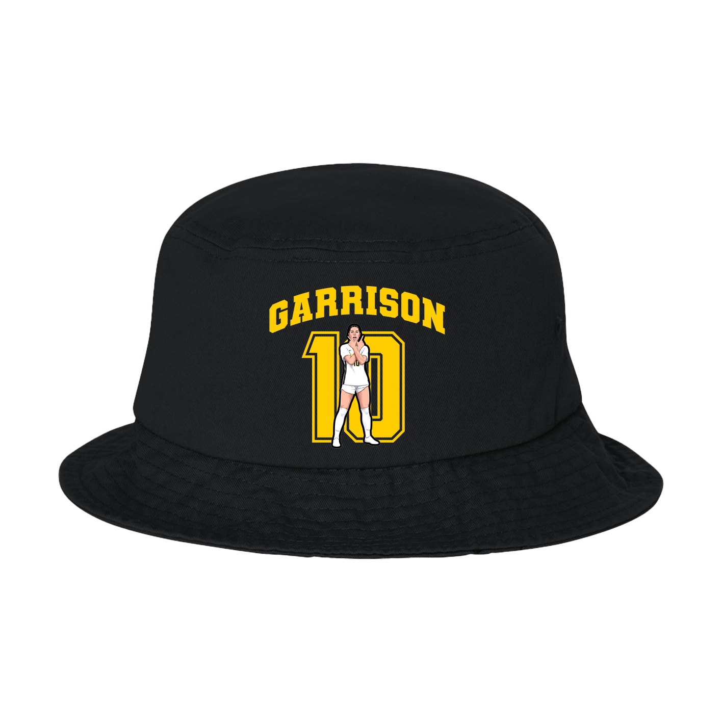 Bucket Cap — Number in Black