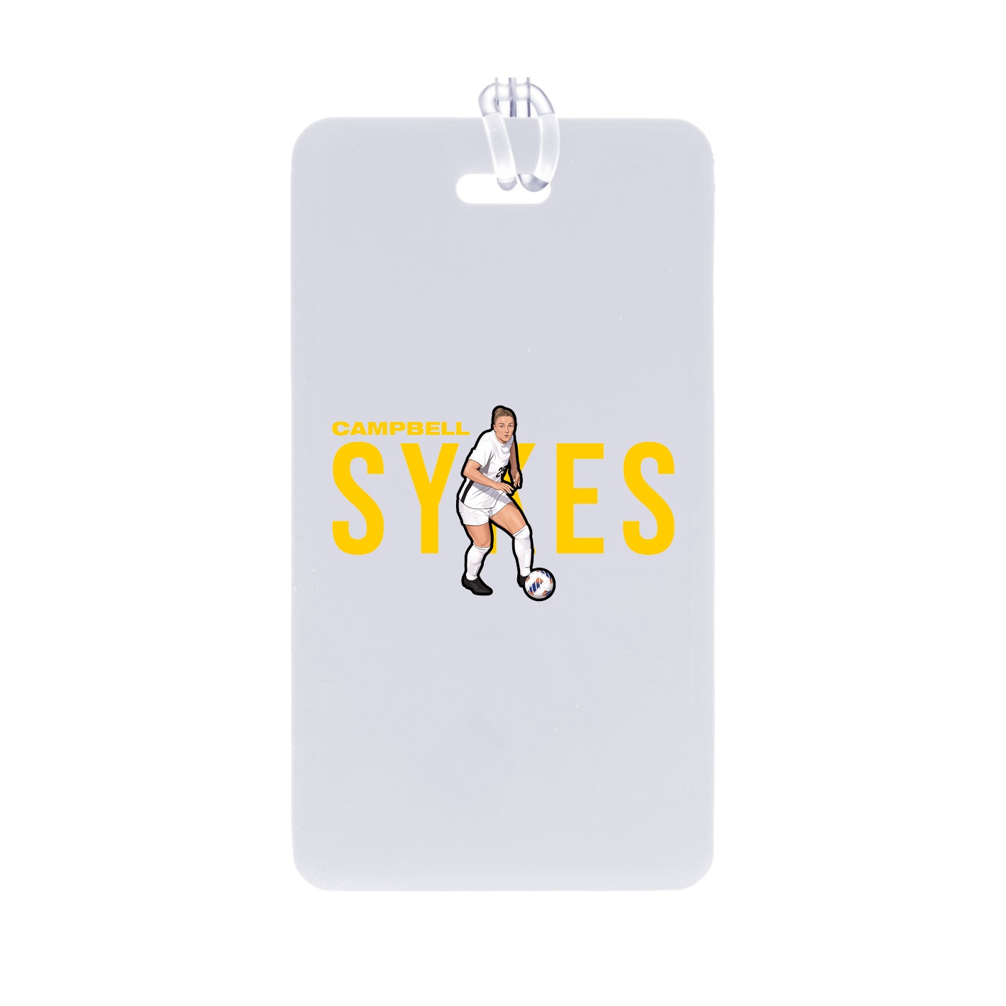 Bag Tag — Player Name in Classic