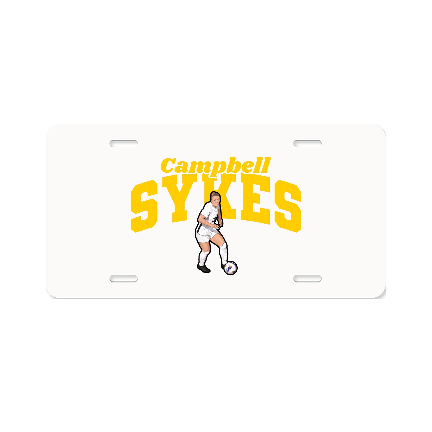License Plate — Signature Arch in Classic