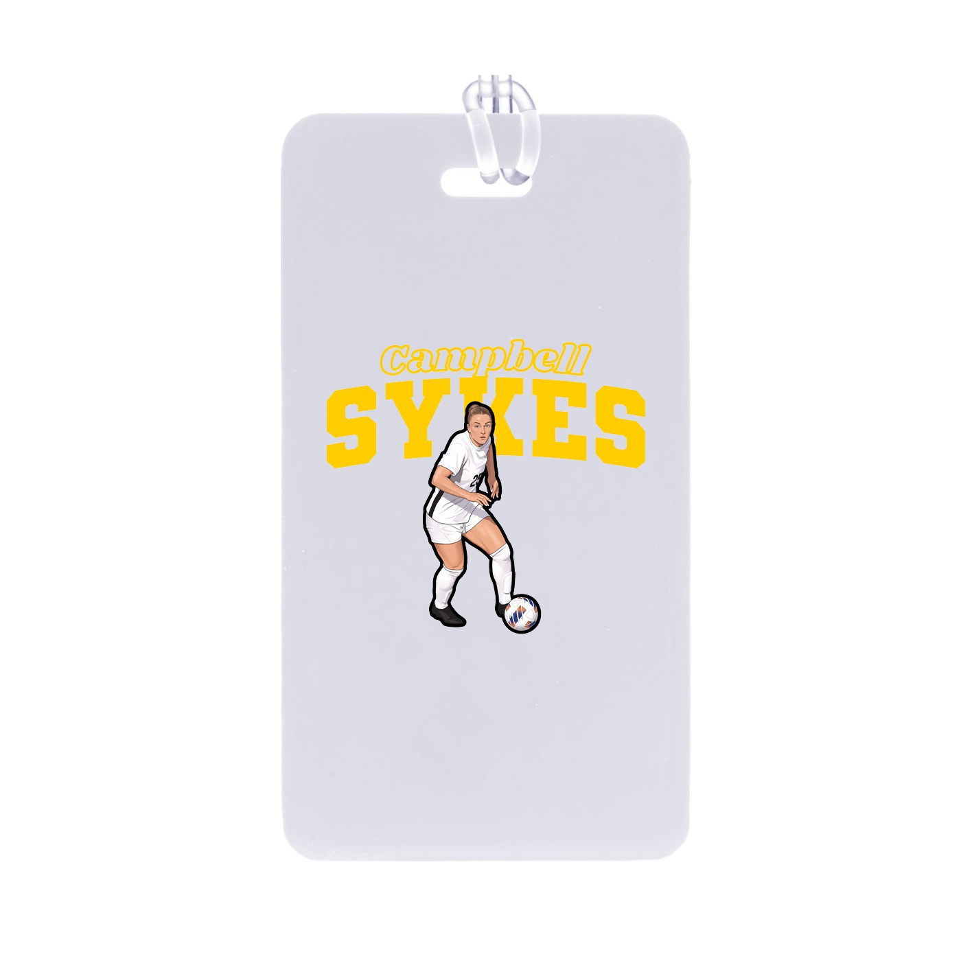 Bag Tag — Name Arch in Classic