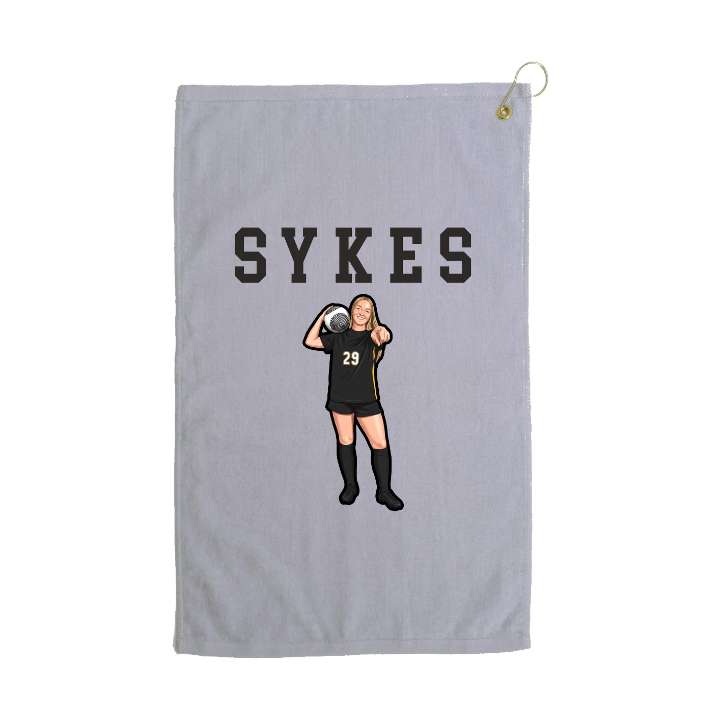 Golf Towel — Shirsey in Grey