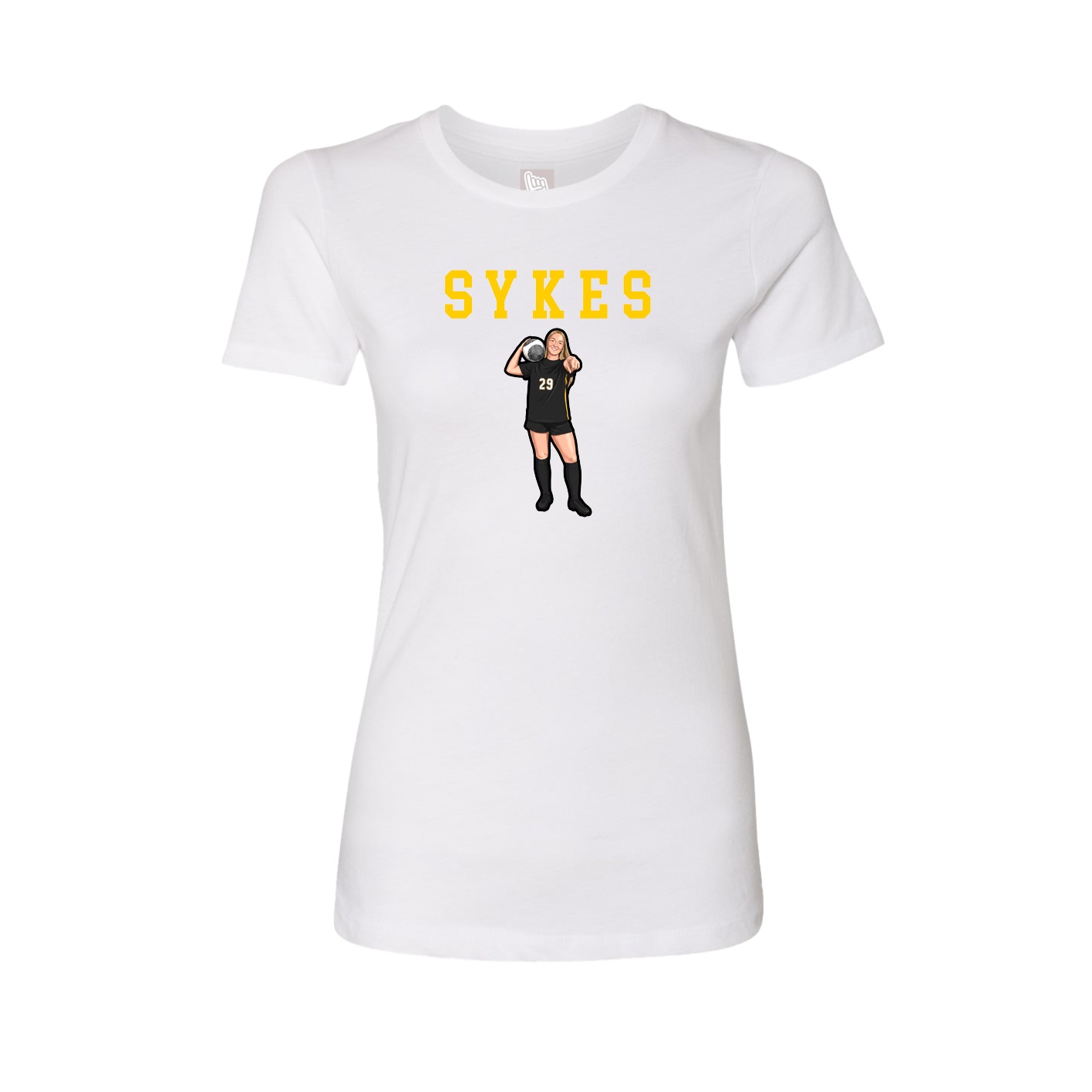 Fitted Women's Tee — Shirsey in White
