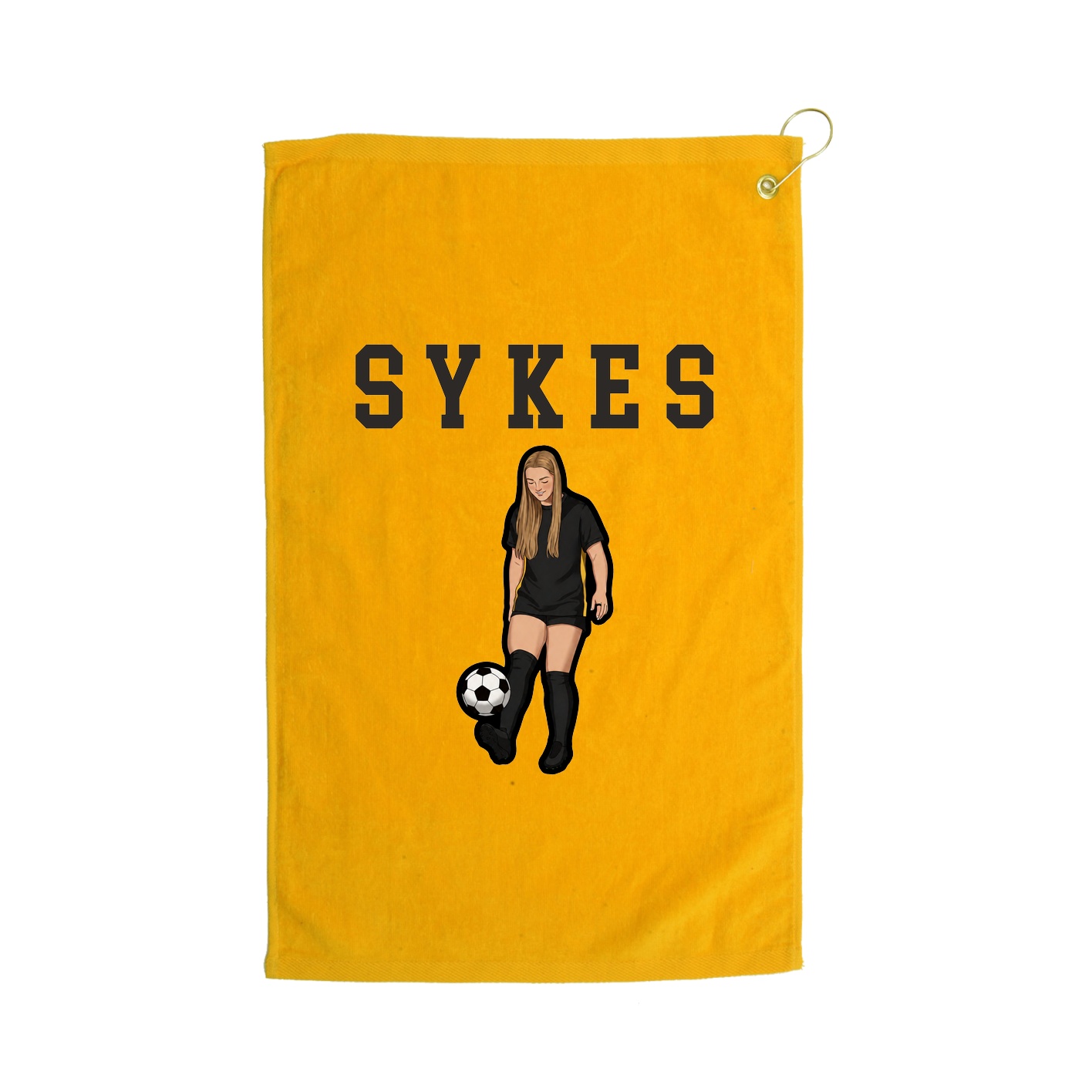 Golf Towel — Shirsey in Gold