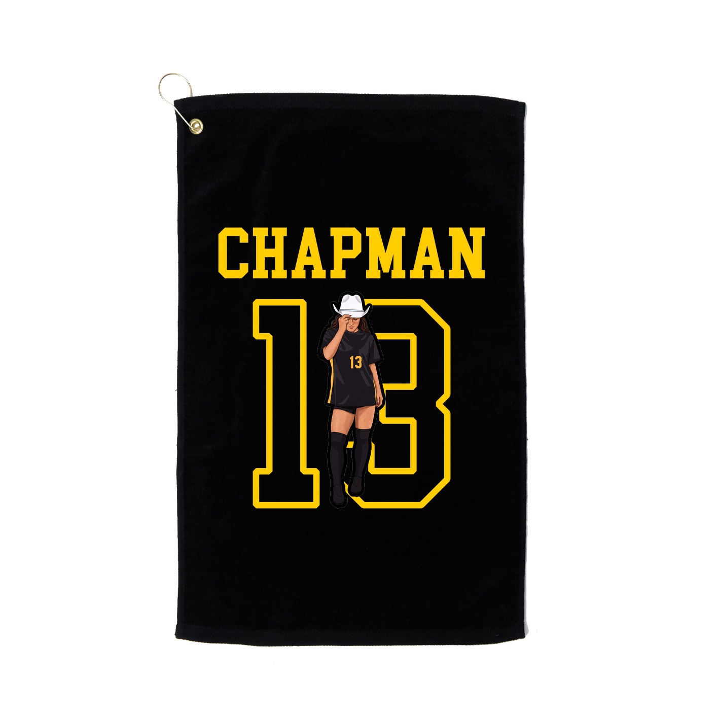 Golf Towel — Shirsey in Black