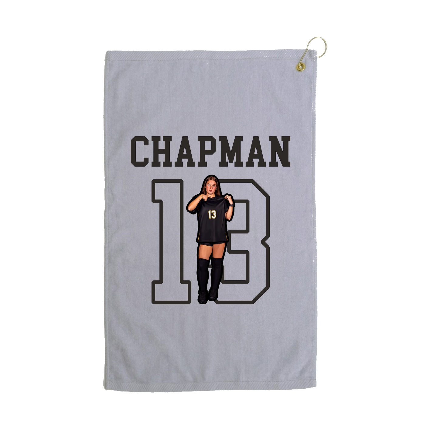Golf Towel — Shirsey in Grey