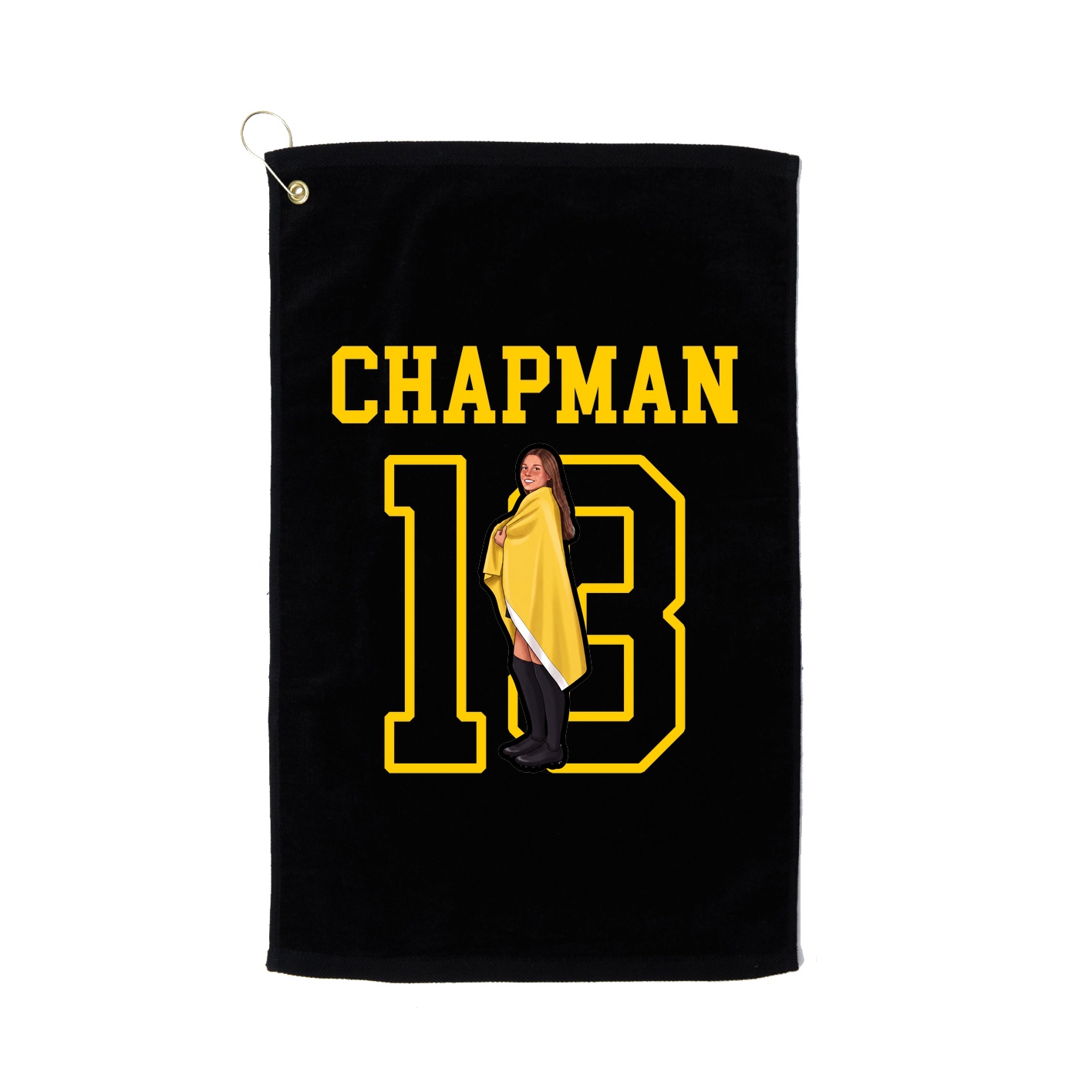 Golf Towel — Shirsey in Black