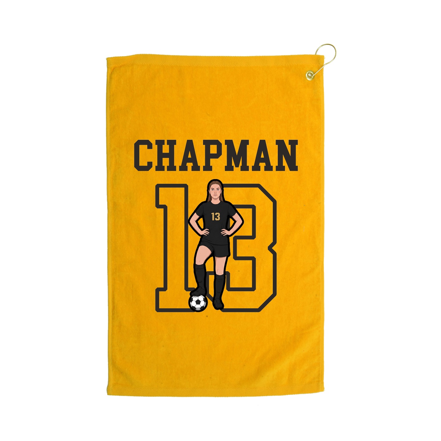 Golf Towel — Shirsey in Gold