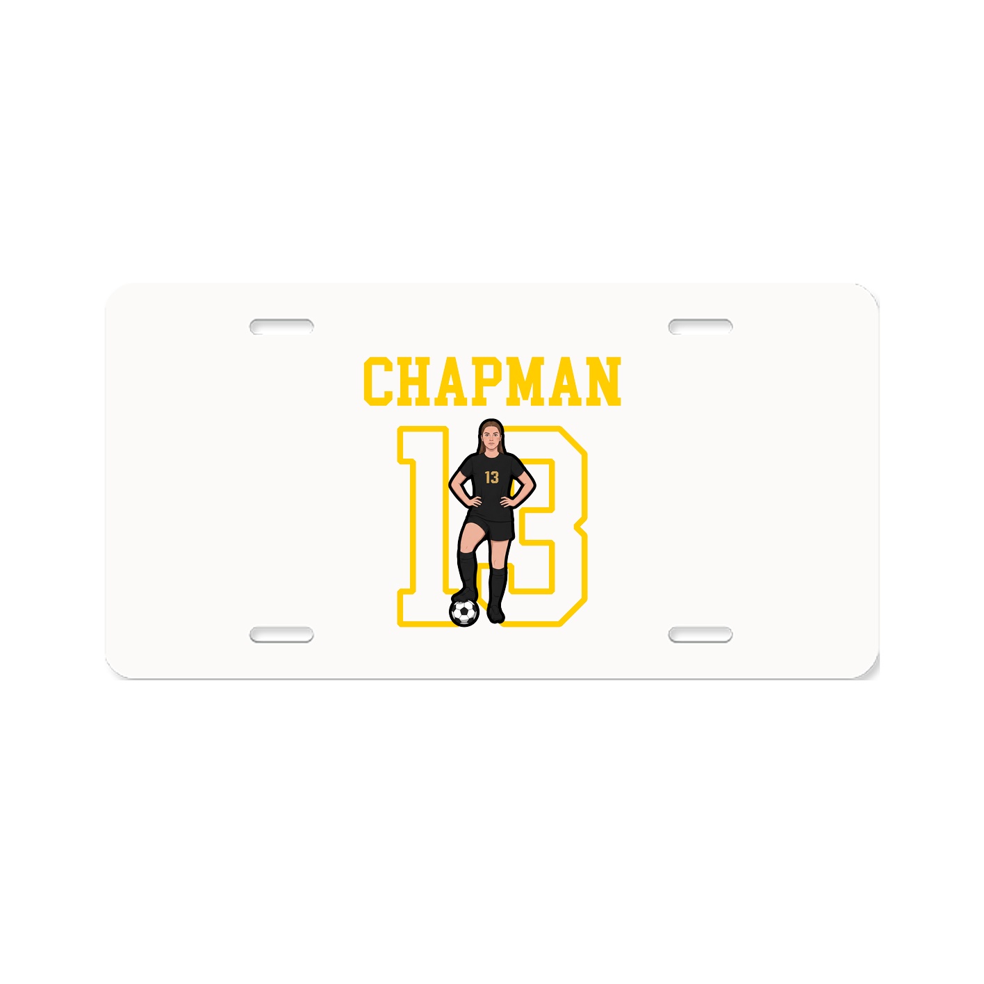 License Plate — Shirsey in Classic