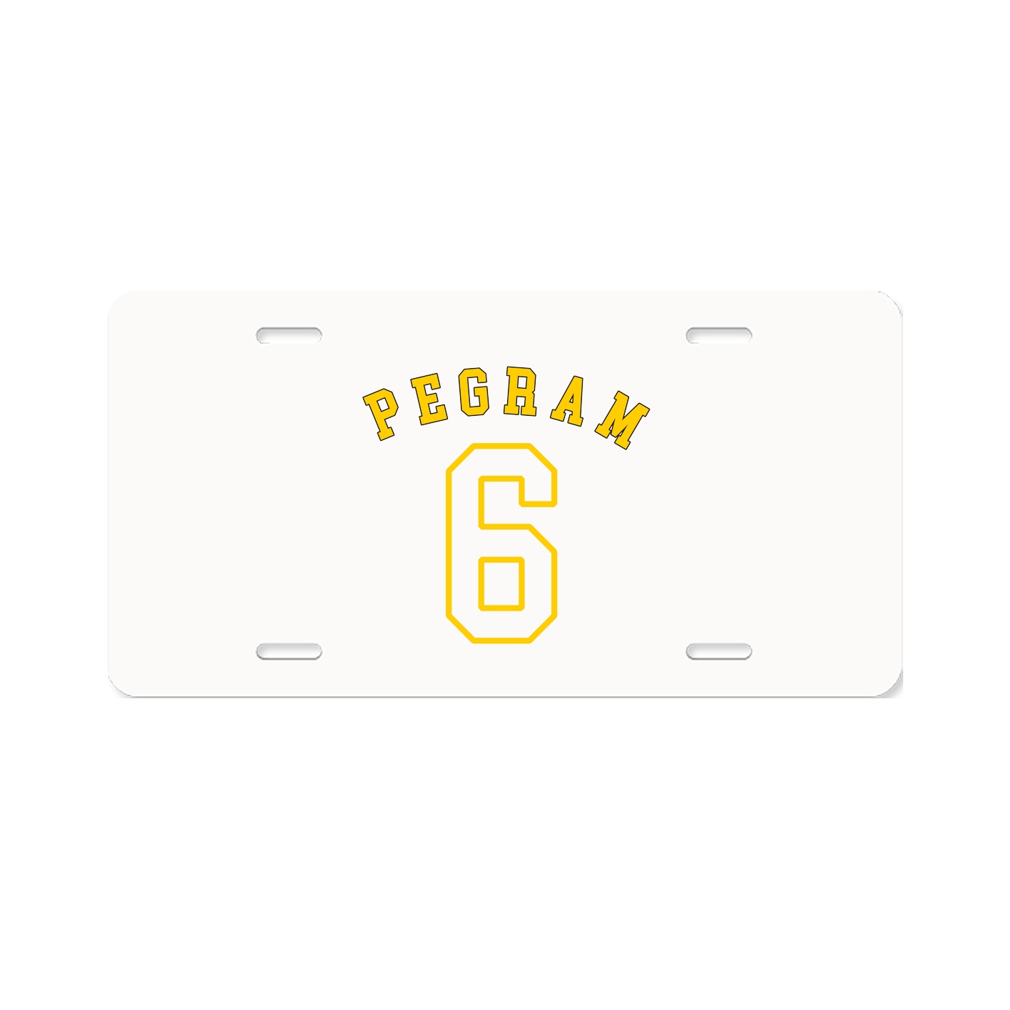 License Plate — Shirsey Arch in Classic
