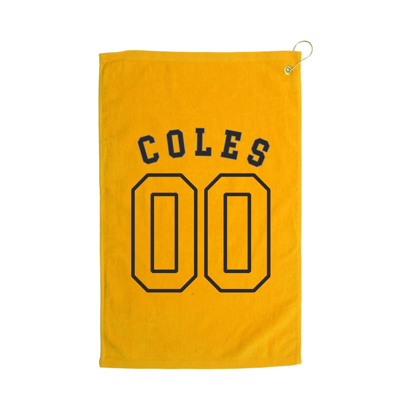 Golf Towel — Shirsey Arch in Gold