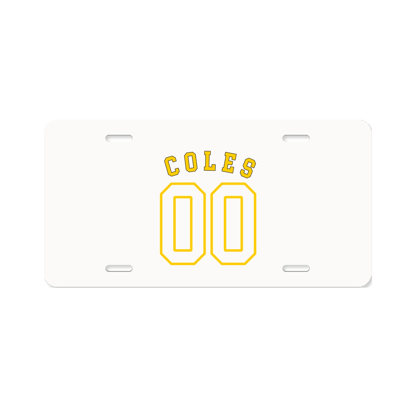License Plate — Shirsey Arch in Classic