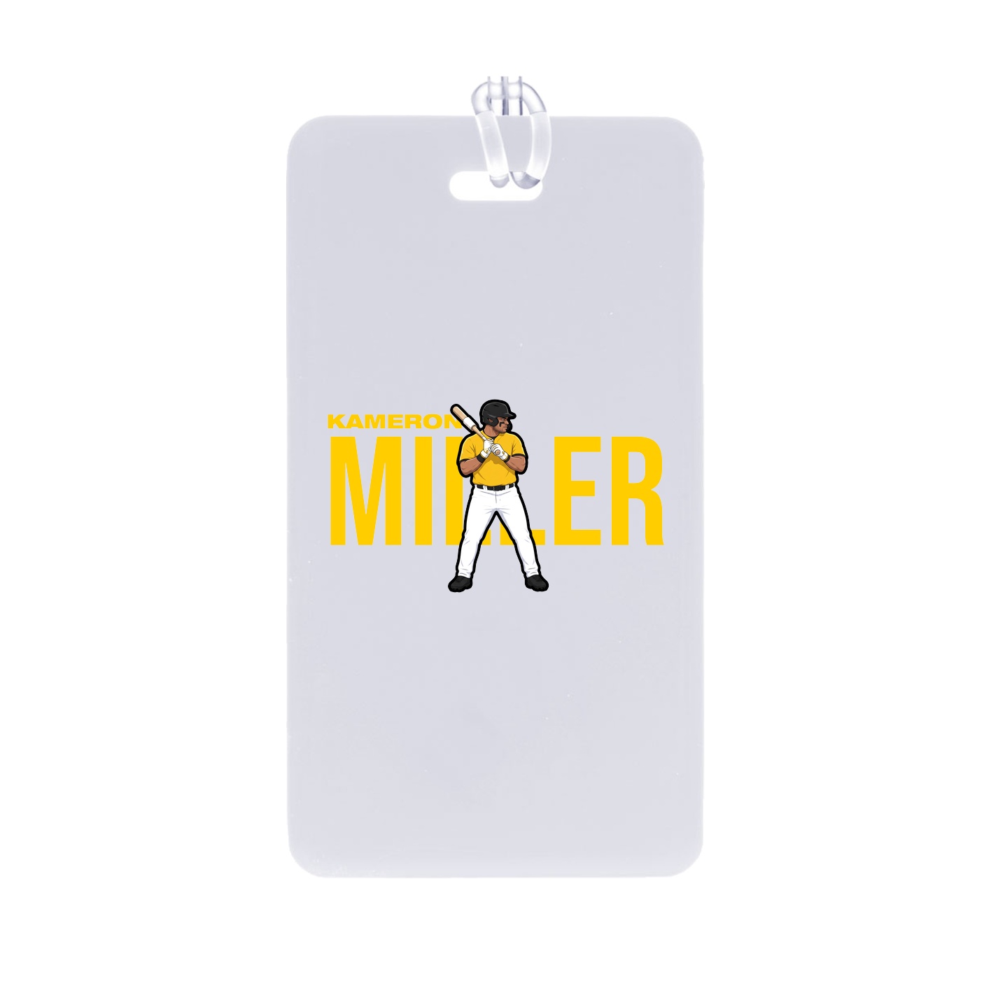Bag Tag — Player Name in Classic