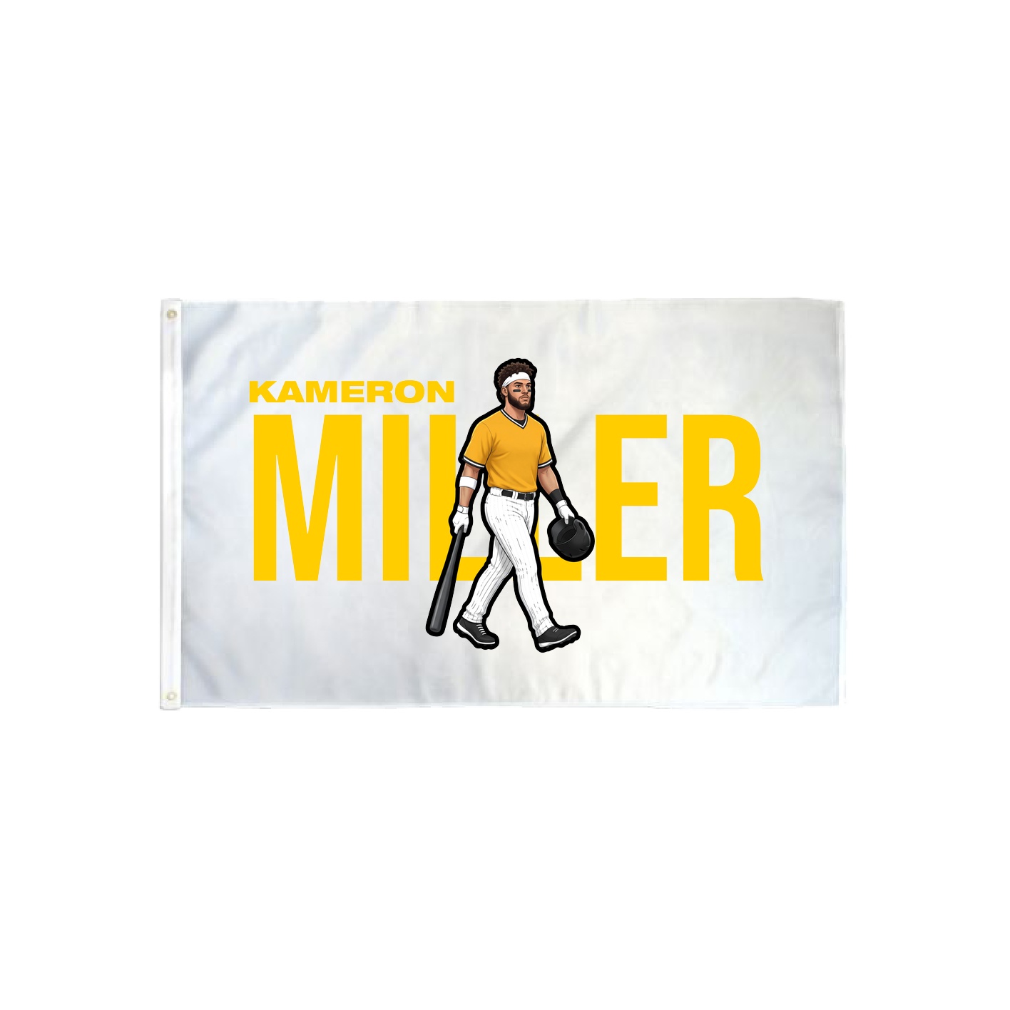 3x5 Flag — Player Name in Classic