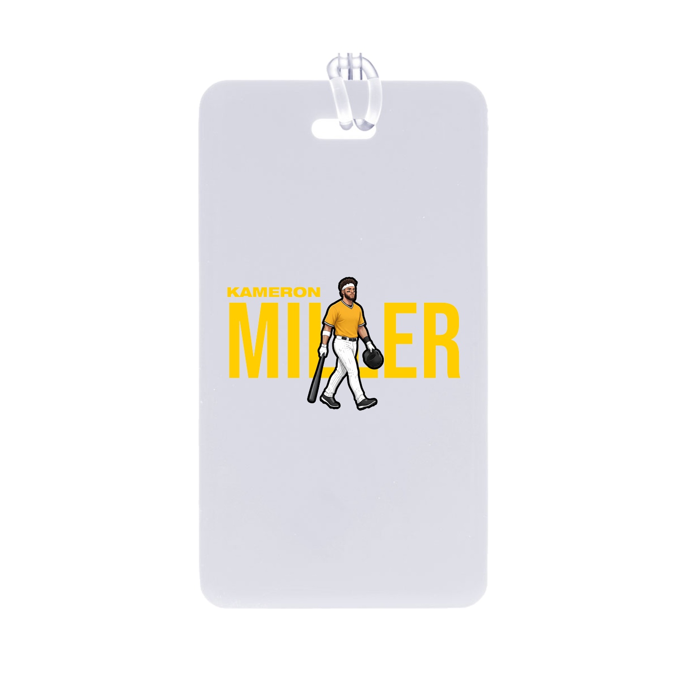 Bag Tag — Player Name in Classic