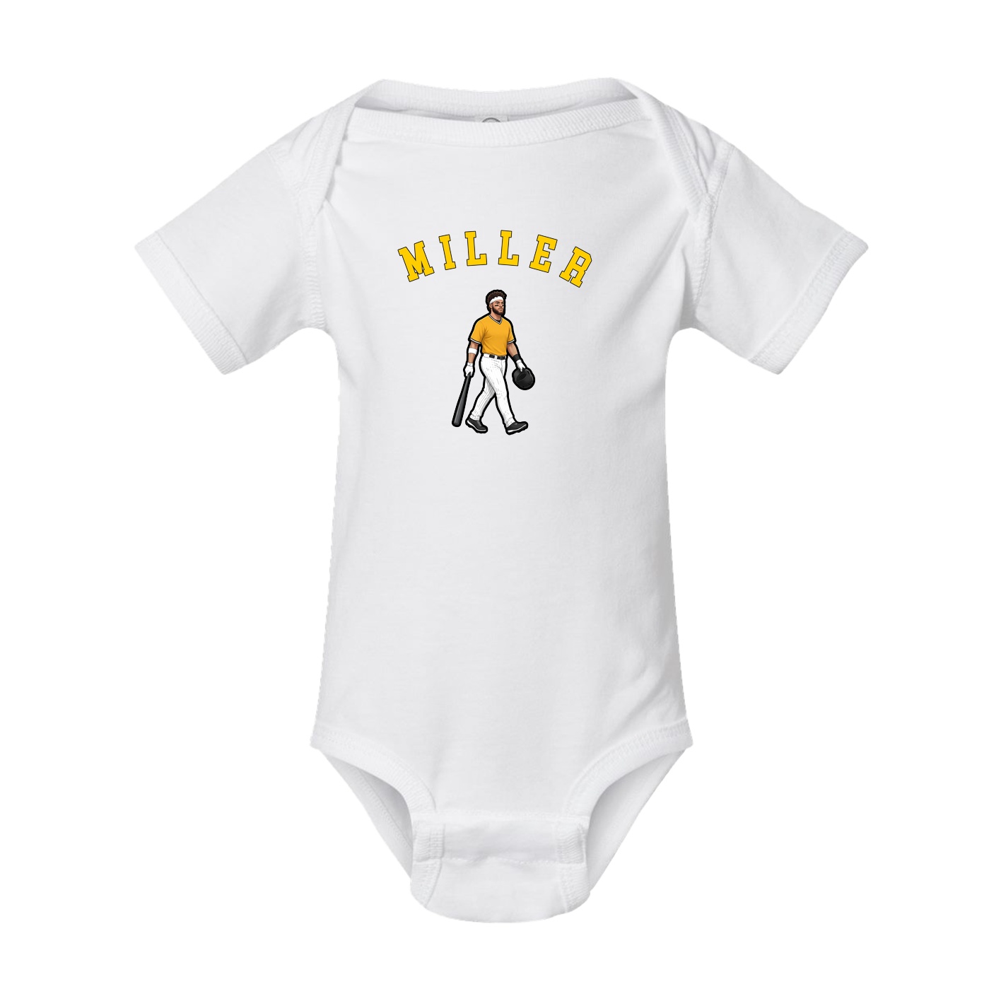 Baby Onesie — Shirsey Arch in White