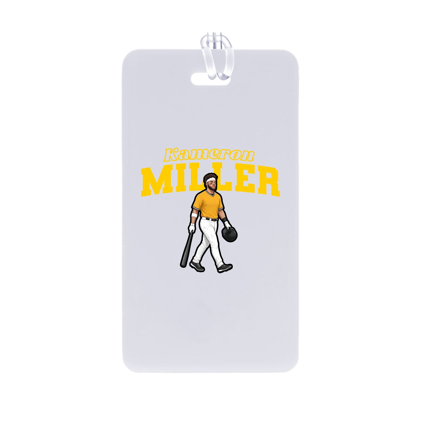 Bag Tag — Name Arch in Classic