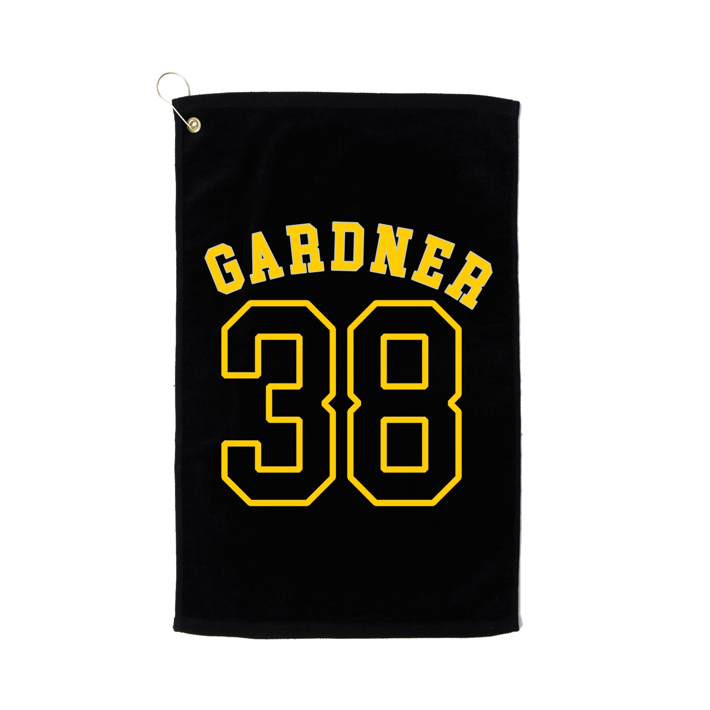 Golf Towel — Shirsey Arch in Black