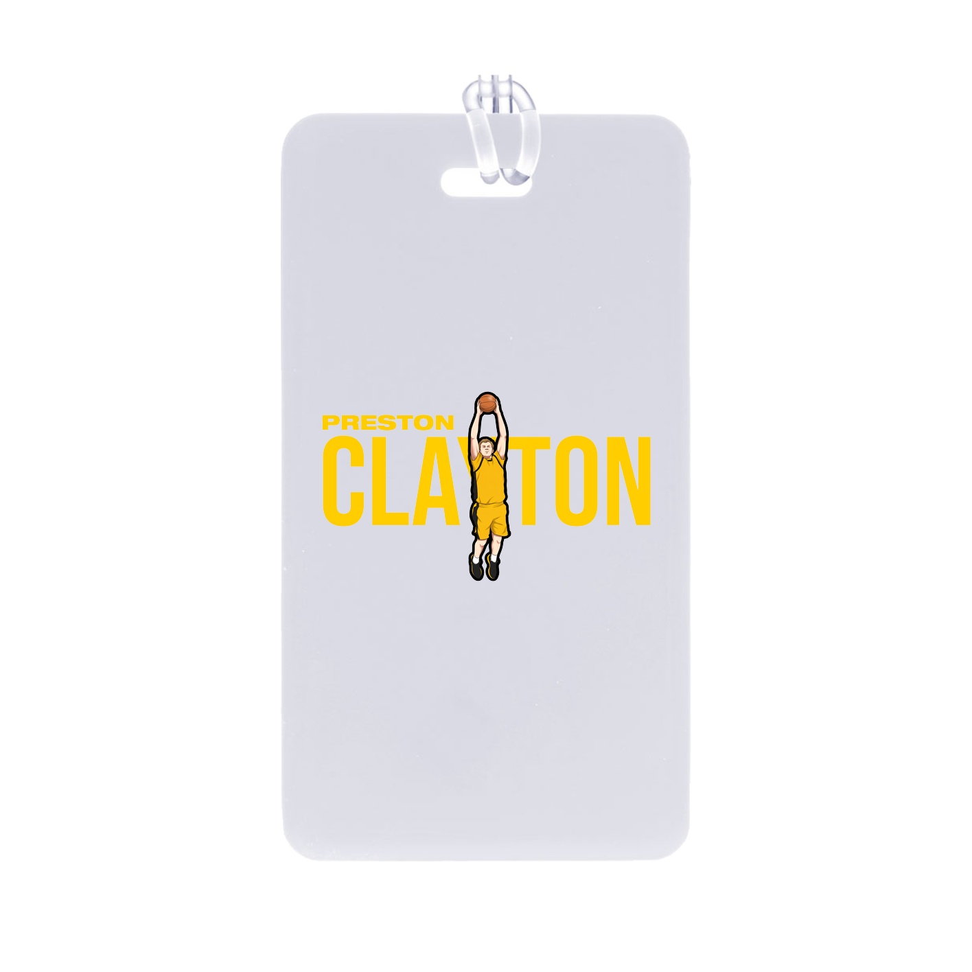 Bag Tag — Player Name in Classic